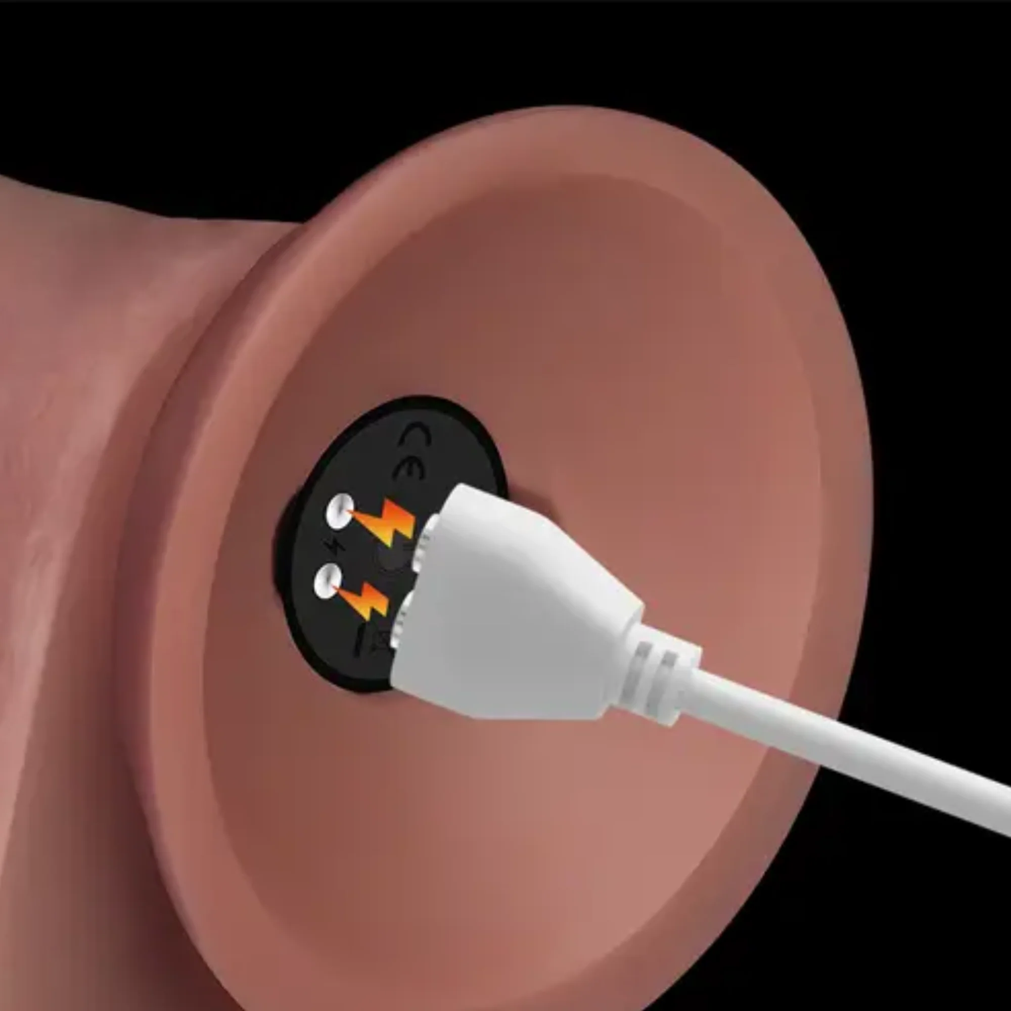 11" Vibrating Dual Density Power Cock - Get Filled With Powerful Vibrations! - Image 8