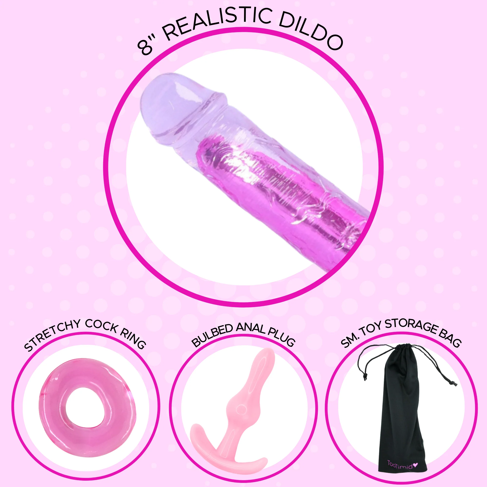 Tease & Please Toolbox Kit | 4 Toy Pleasure Bundle - Image 2