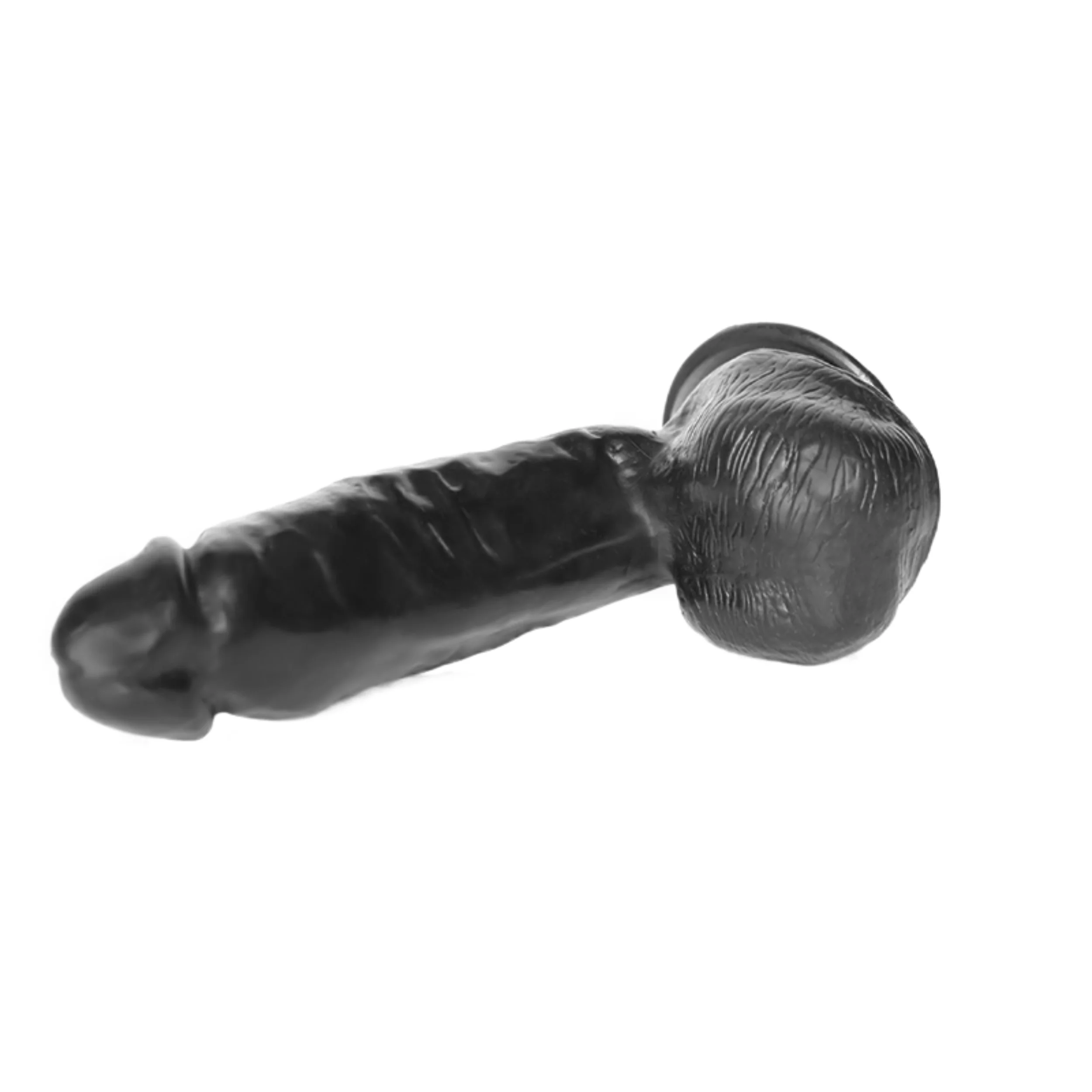 8.5 Inch Long Realistic Black Dildo With Balls For Deep Penetrative G-Spot & A-Spot Massage - Image 3