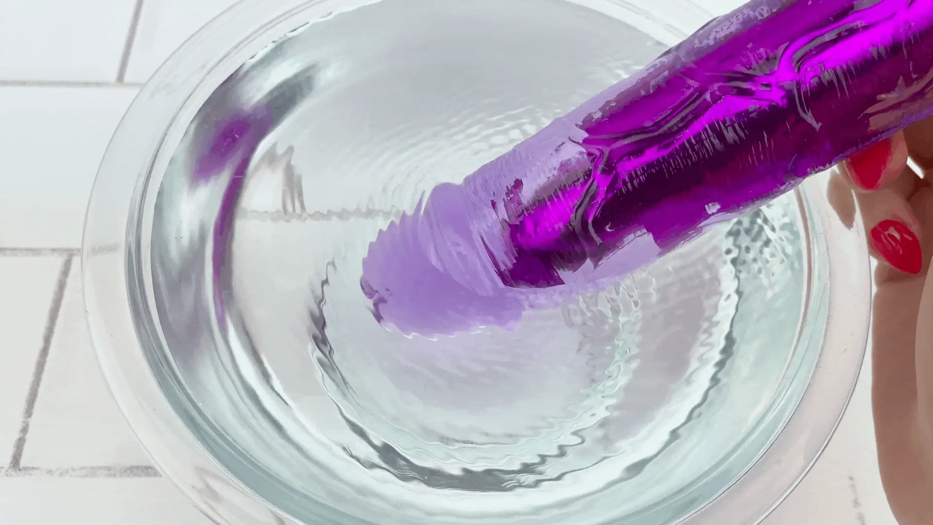 8 Inch Long Deep Penetration Vibrating Dildo - Image 2