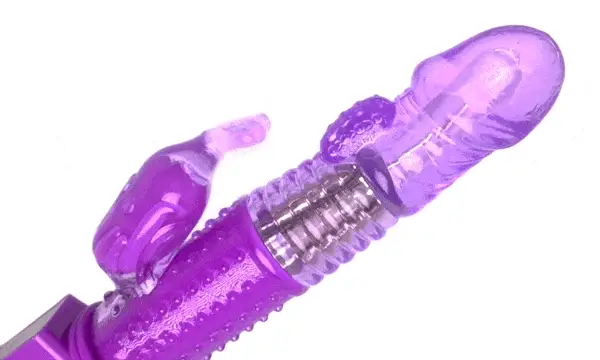 9 Inch Rotating Orgasm Rabbit in Pink - Image 2