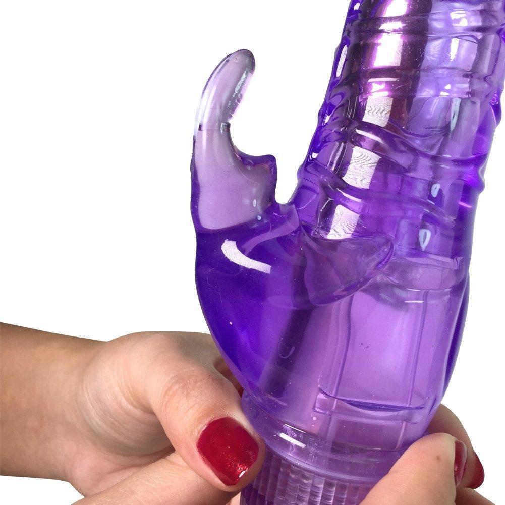 Abby's Thick Veined G-Spot Massaging Rabbit Vibe - Image 12