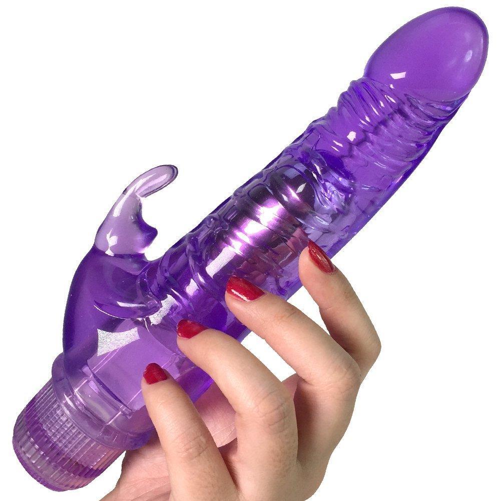 Abby's Thick Veined G-Spot Massaging Rabbit Vibe - Image 3