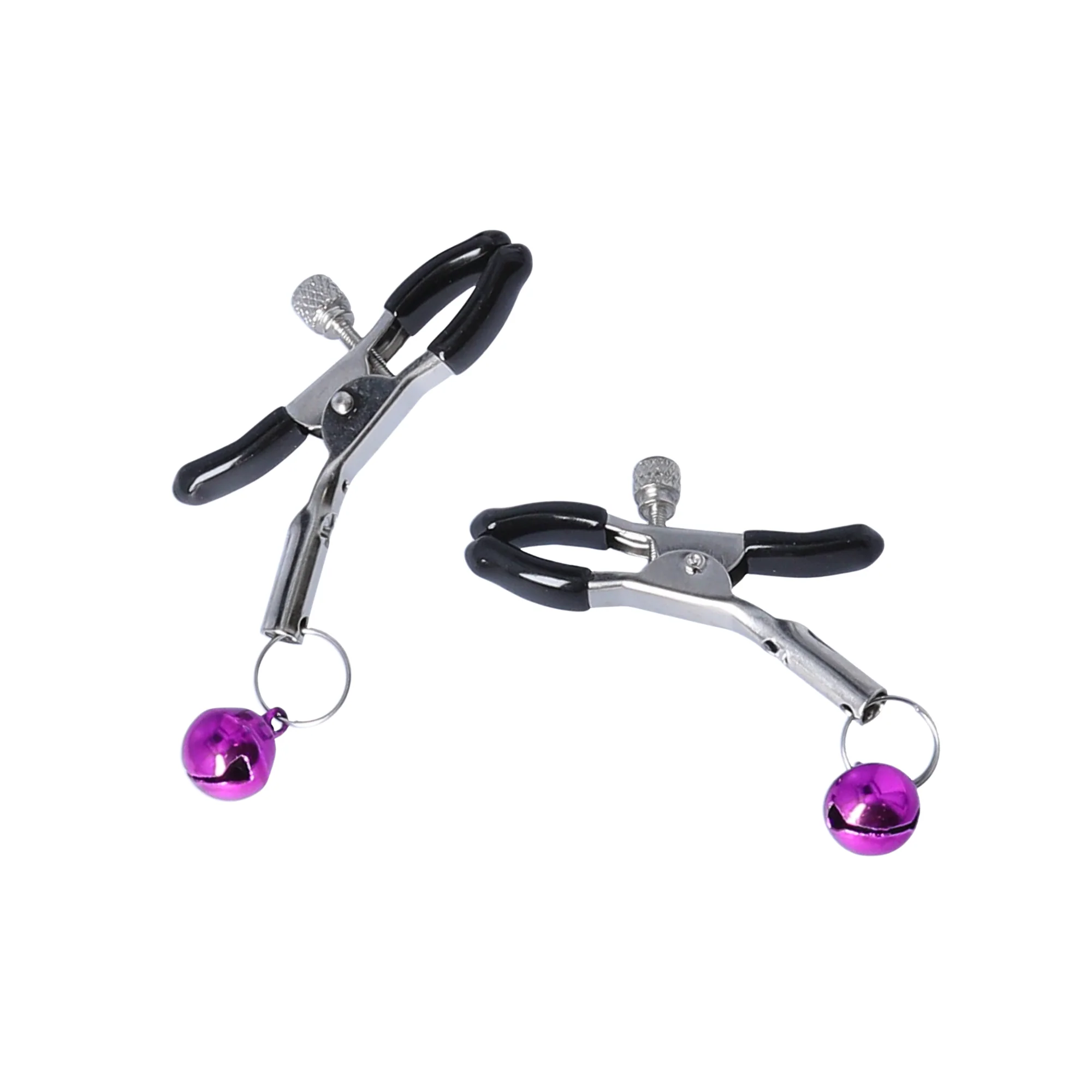 Dark Amour Nipple Clamps with Bells - Image 3
