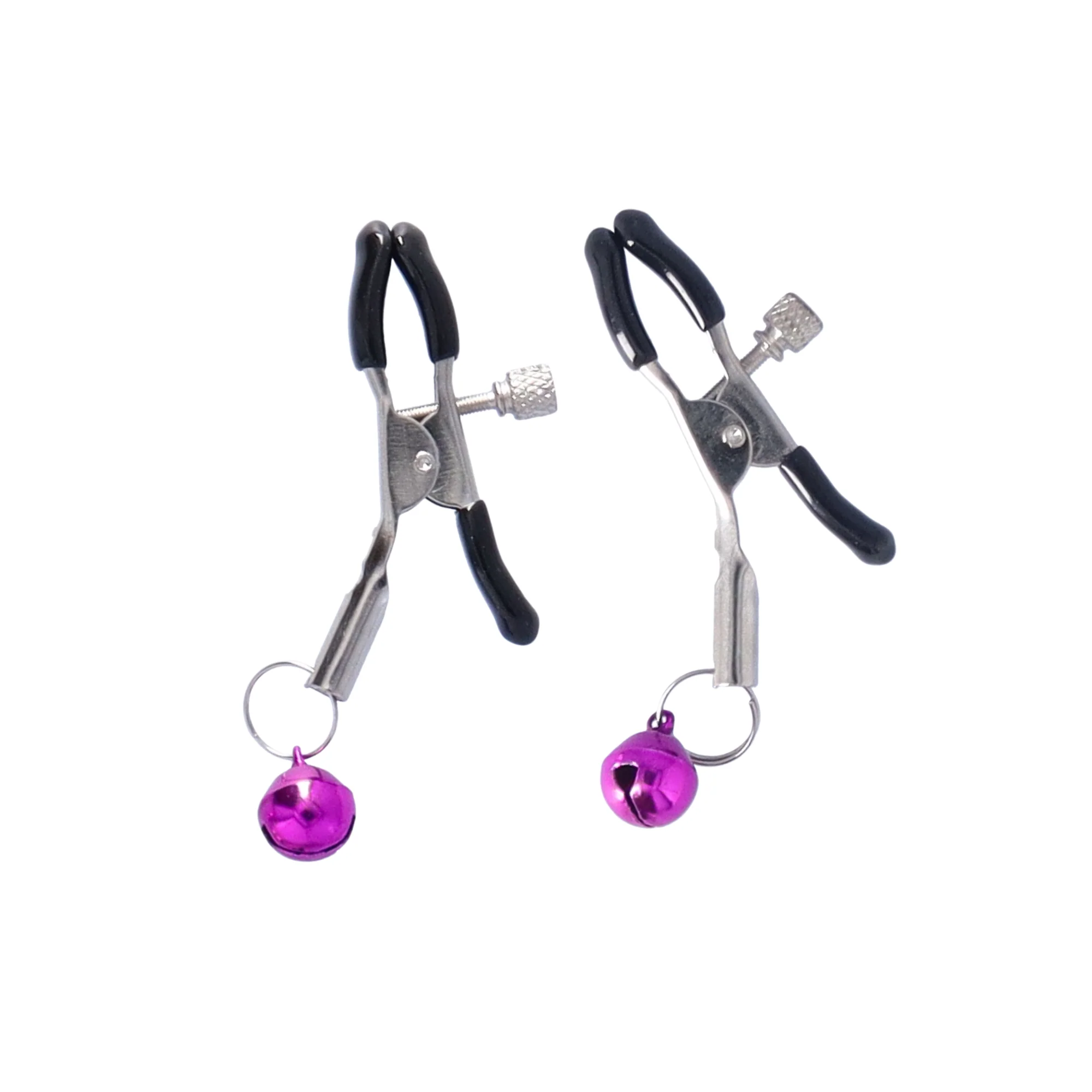 Dark Amour Nipple Clamps with Bells - Image 4