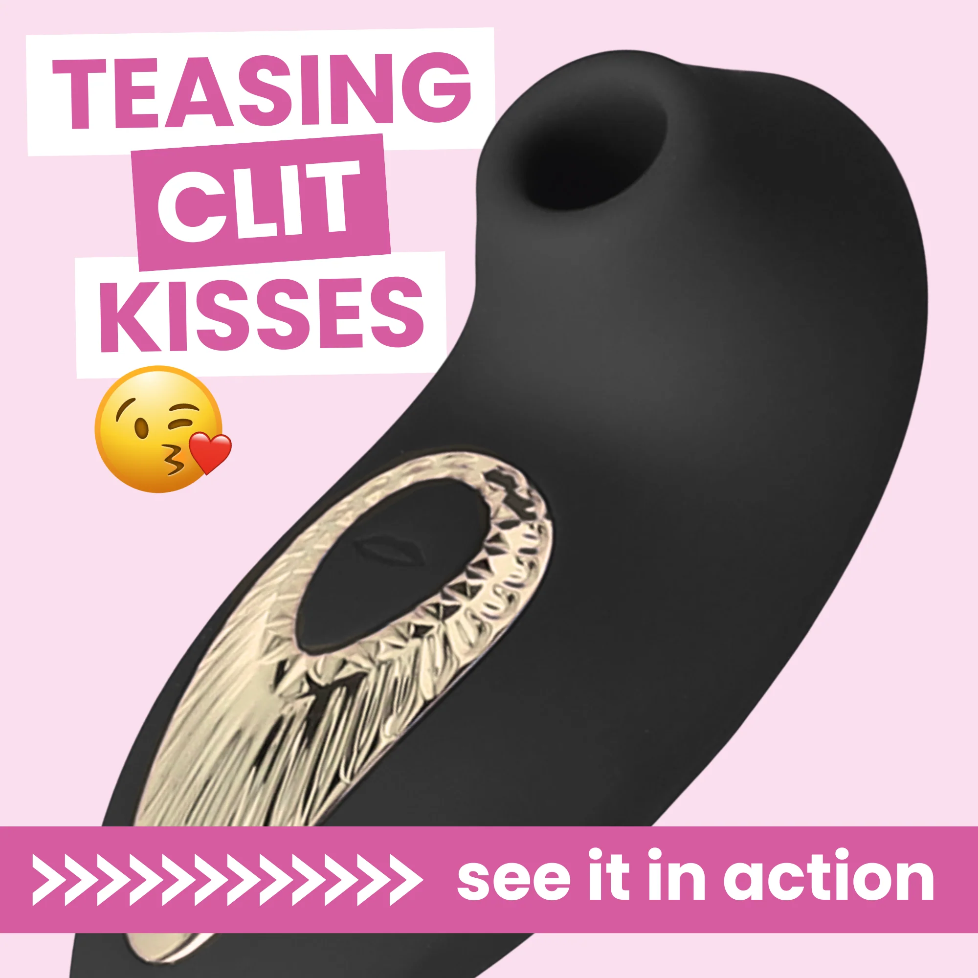 The Air Affair - Clitoral Air Pulse Stimulator (Try Holding It On Your Clit During Sex!)