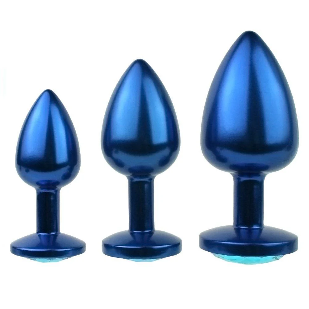 Jeweled Aluminum Anal Plug - A Beautiful Anal Toy! - Image 4