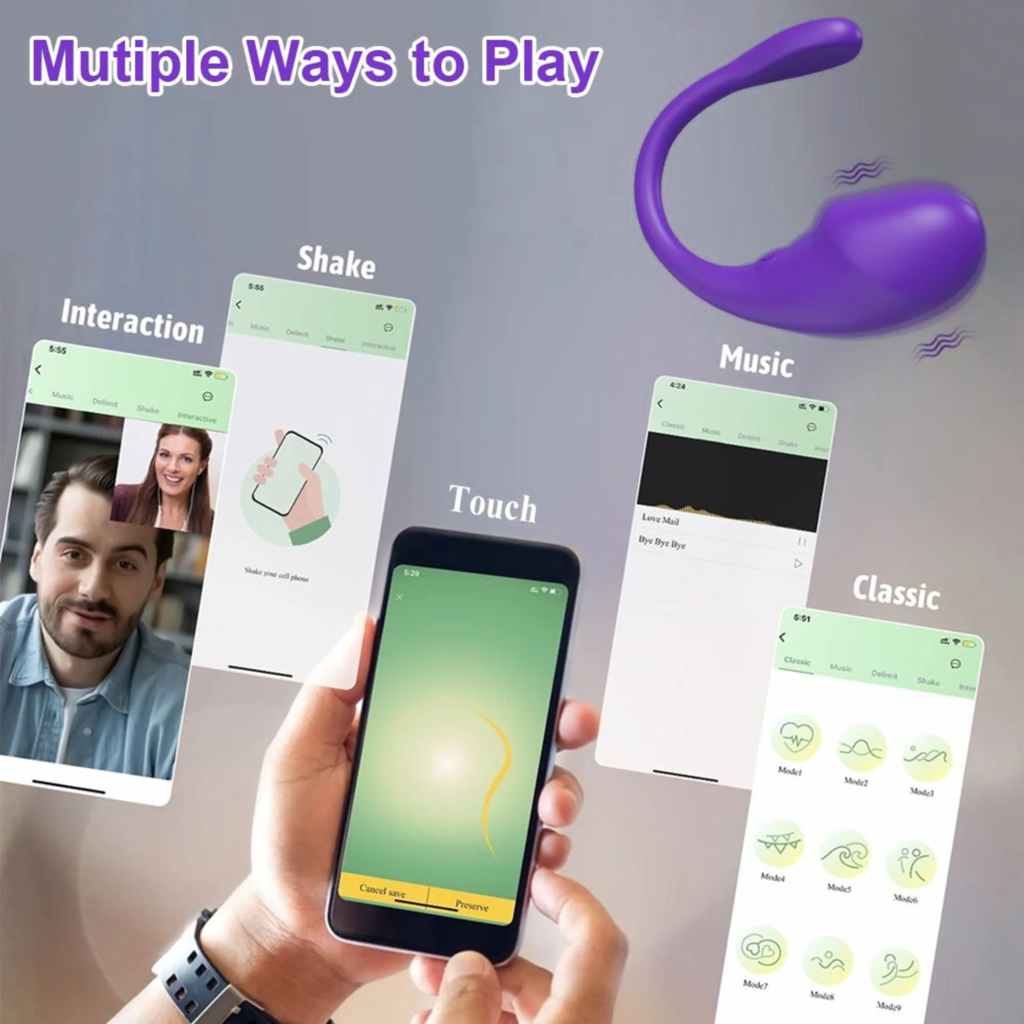App Controlled Vibrating Egg - Perfect for Long-Distance Lovers! - Image 6