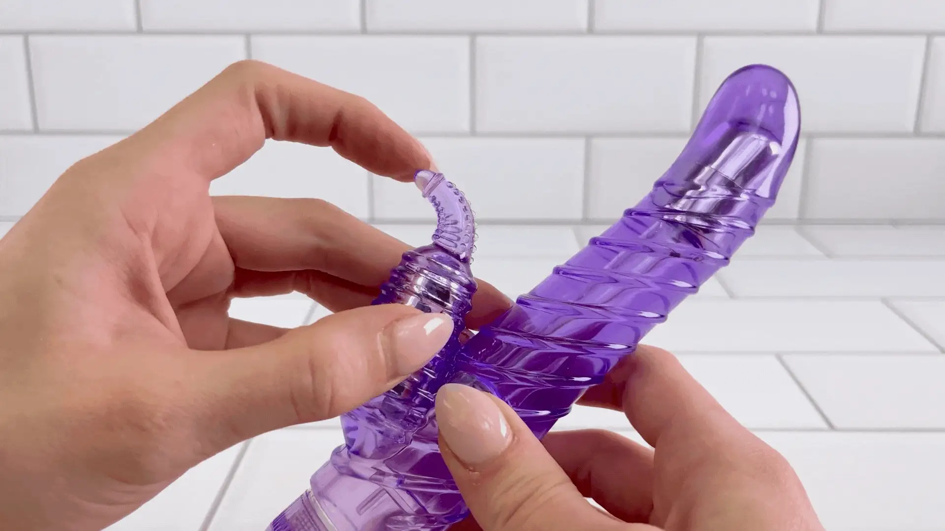 Ringed Bath-Time Dual-Action Vibe - Have Better Orgasms In The Shower! - Image 5