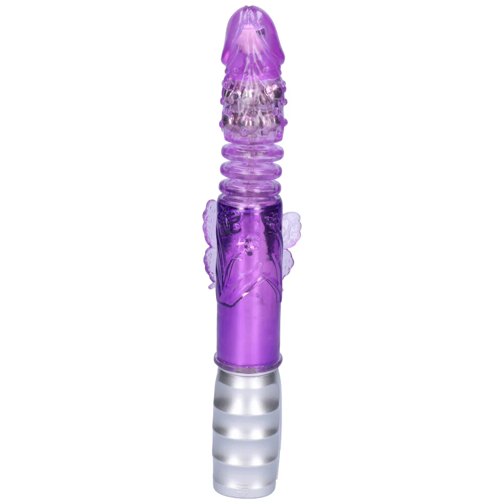 Aura Butterfly Thrusting & Rotating Dual-Action Vibrator - Image 13