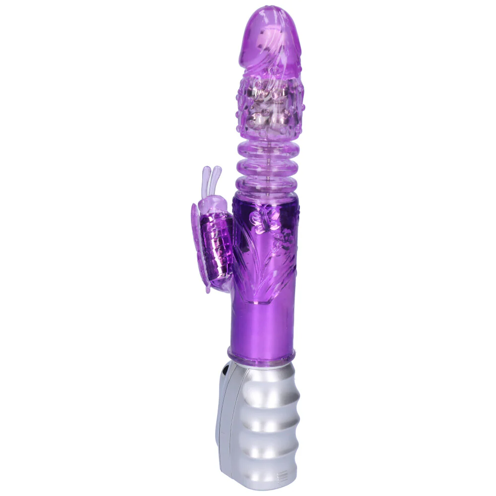 Aura Butterfly Thrusting & Rotating Dual-Action Vibrator - Image 14