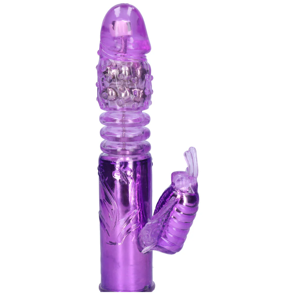 Aura Butterfly Thrusting & Rotating Dual-Action Vibrator - Image 17