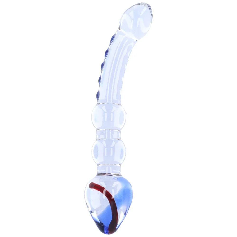 Beaded Glass Anal Slider Wand - Image 3