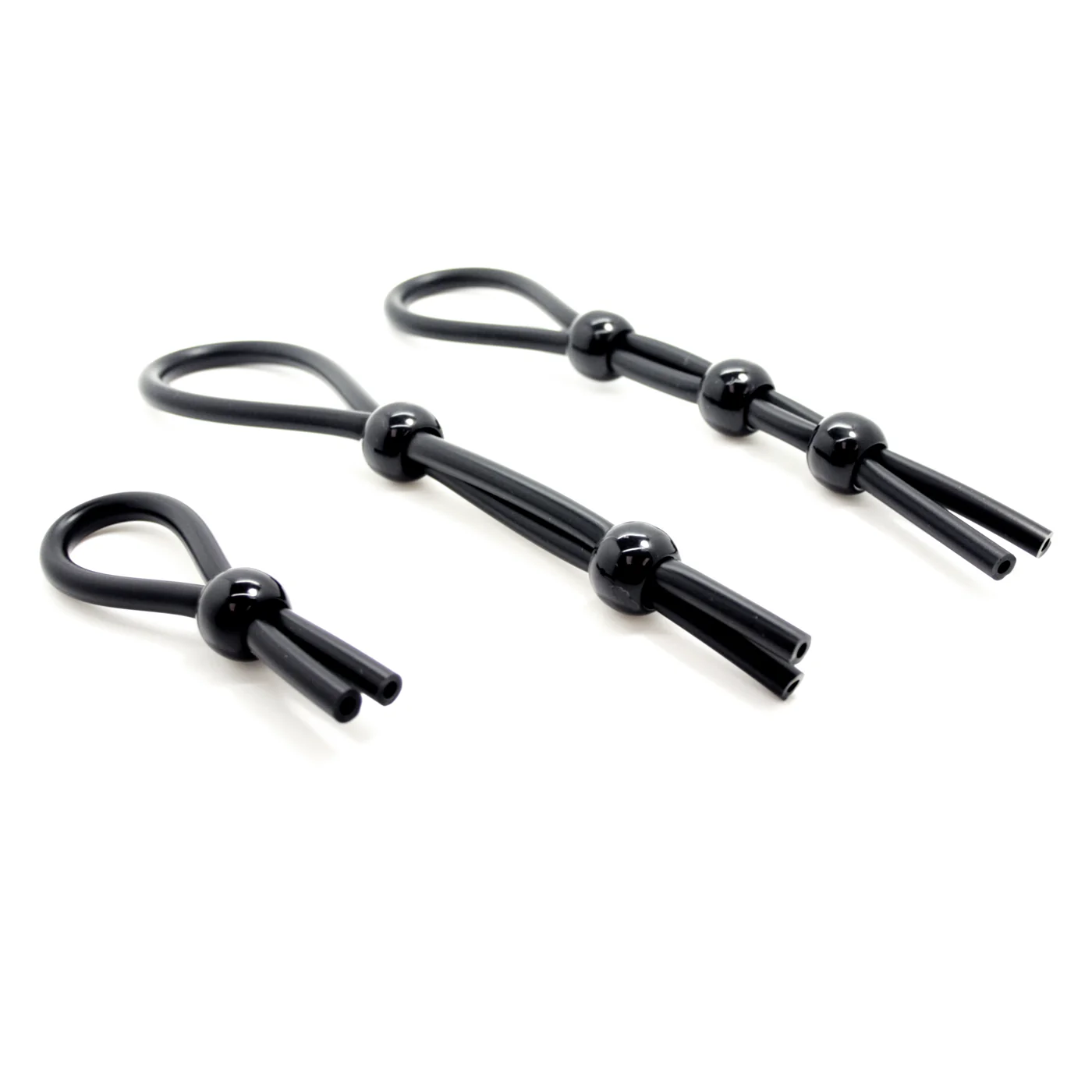Beaded Lasso Cock Ring - Single Lasso, Double Lasso & Triple Lasso Options Available! - Image 3
