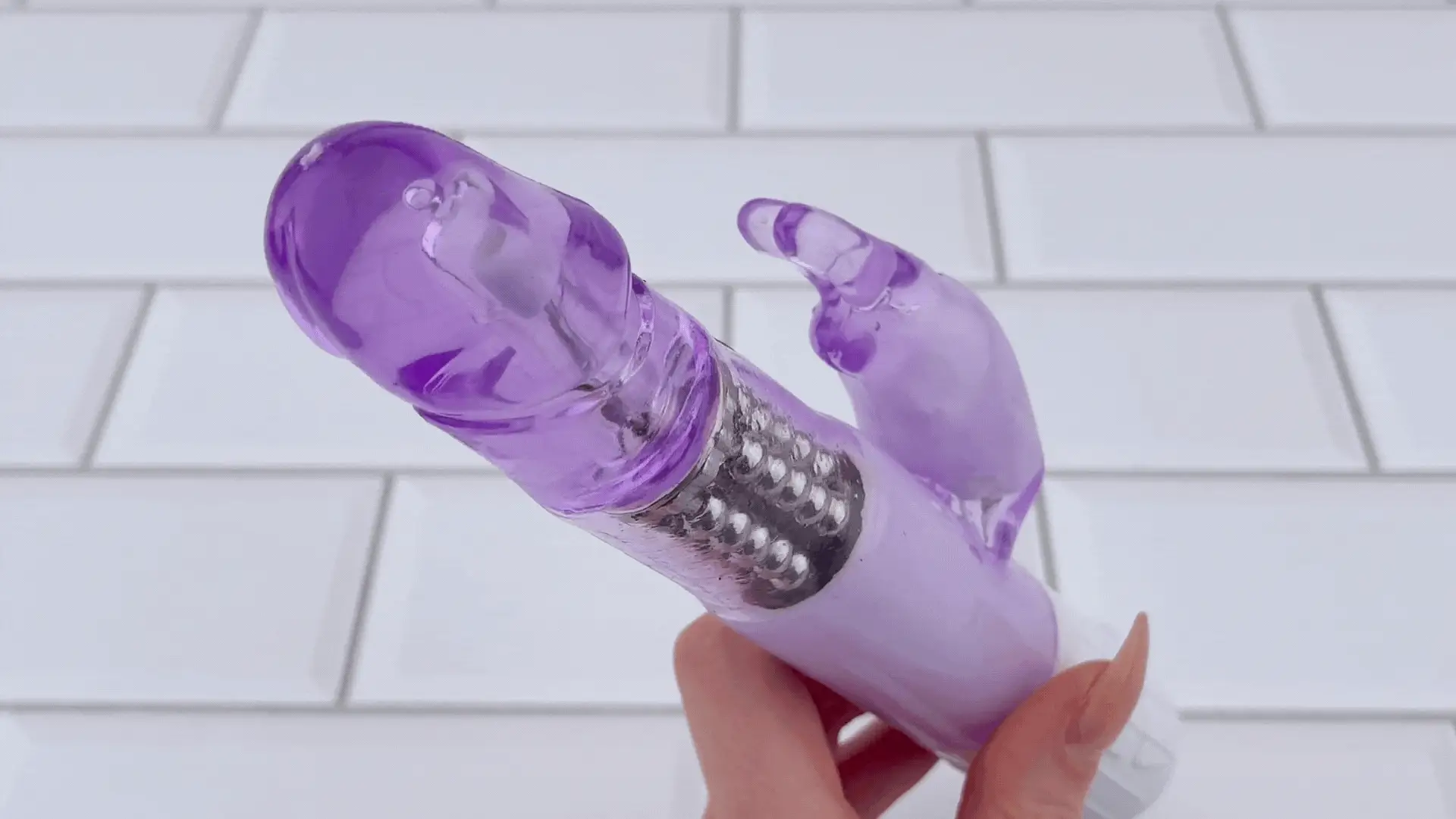 Beginners Rotating G-Spot Massaging Rabbit Vibrator - Image 4