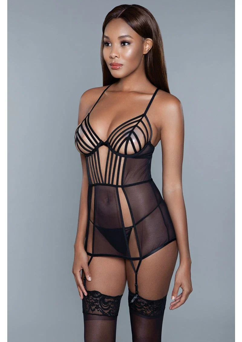 Jessica Strappy Chemise - Image 3