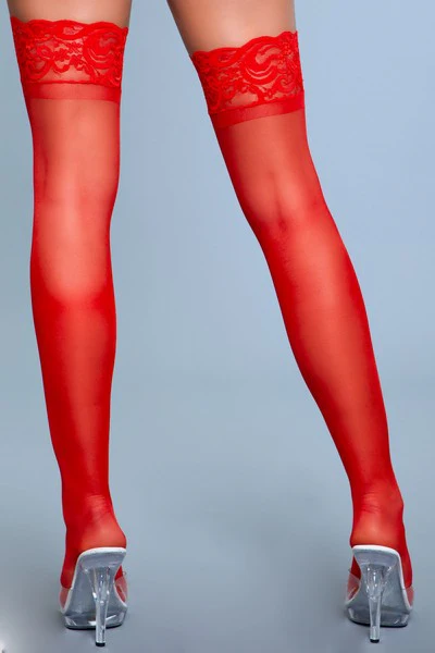 Lace It Over It Thigh Highs - Image 5