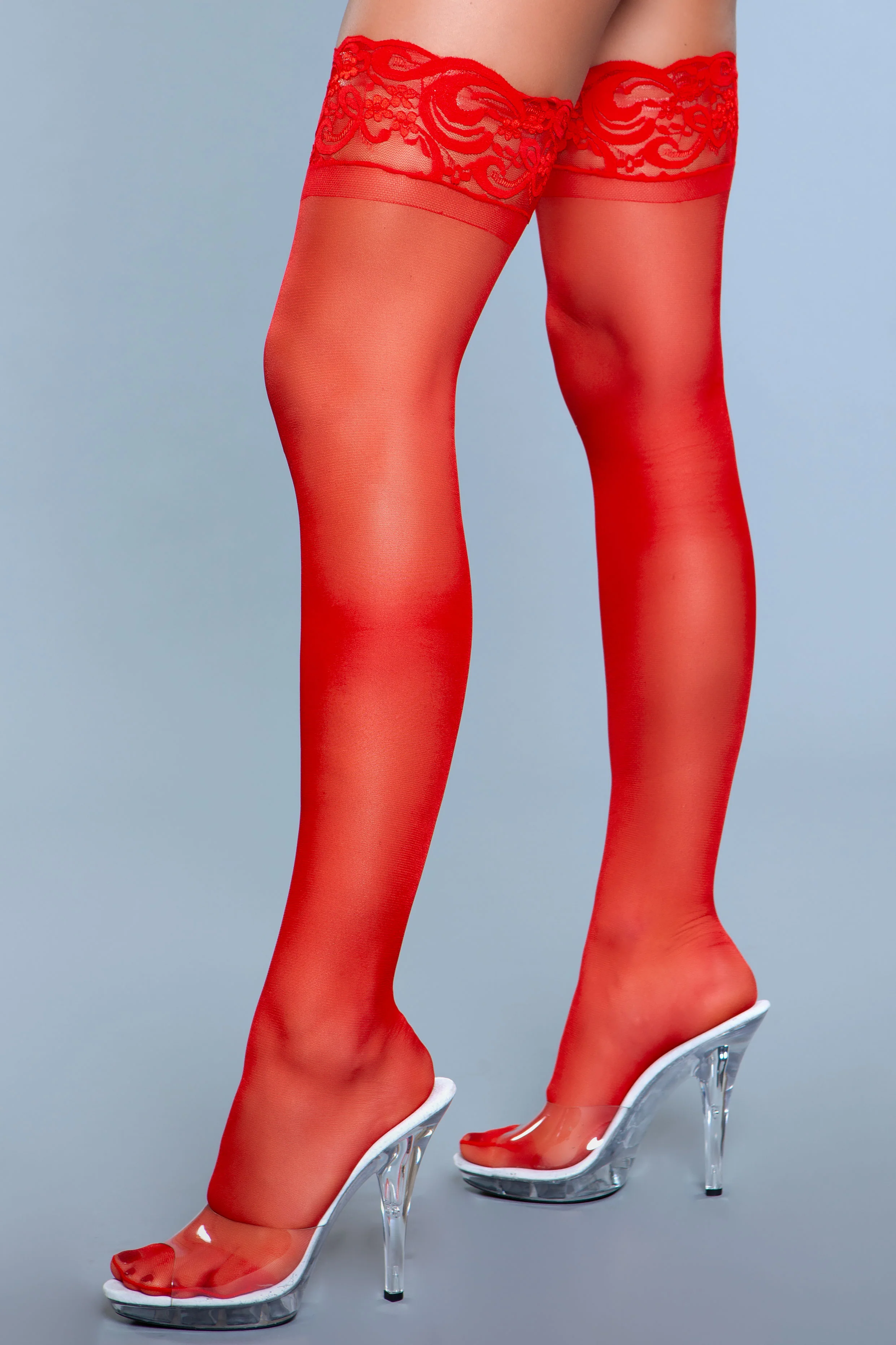 Lace It Over It Thigh Highs - Image 6