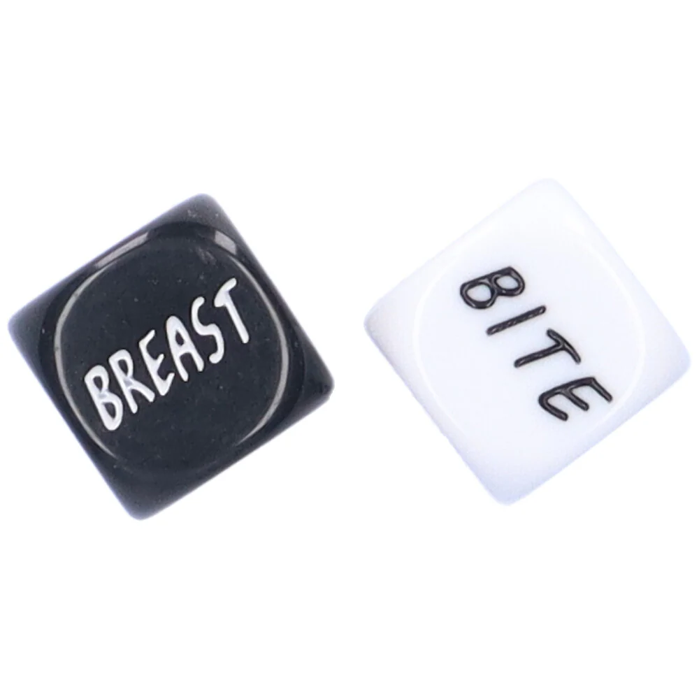 Black & White Foreplay Dice - Image 3