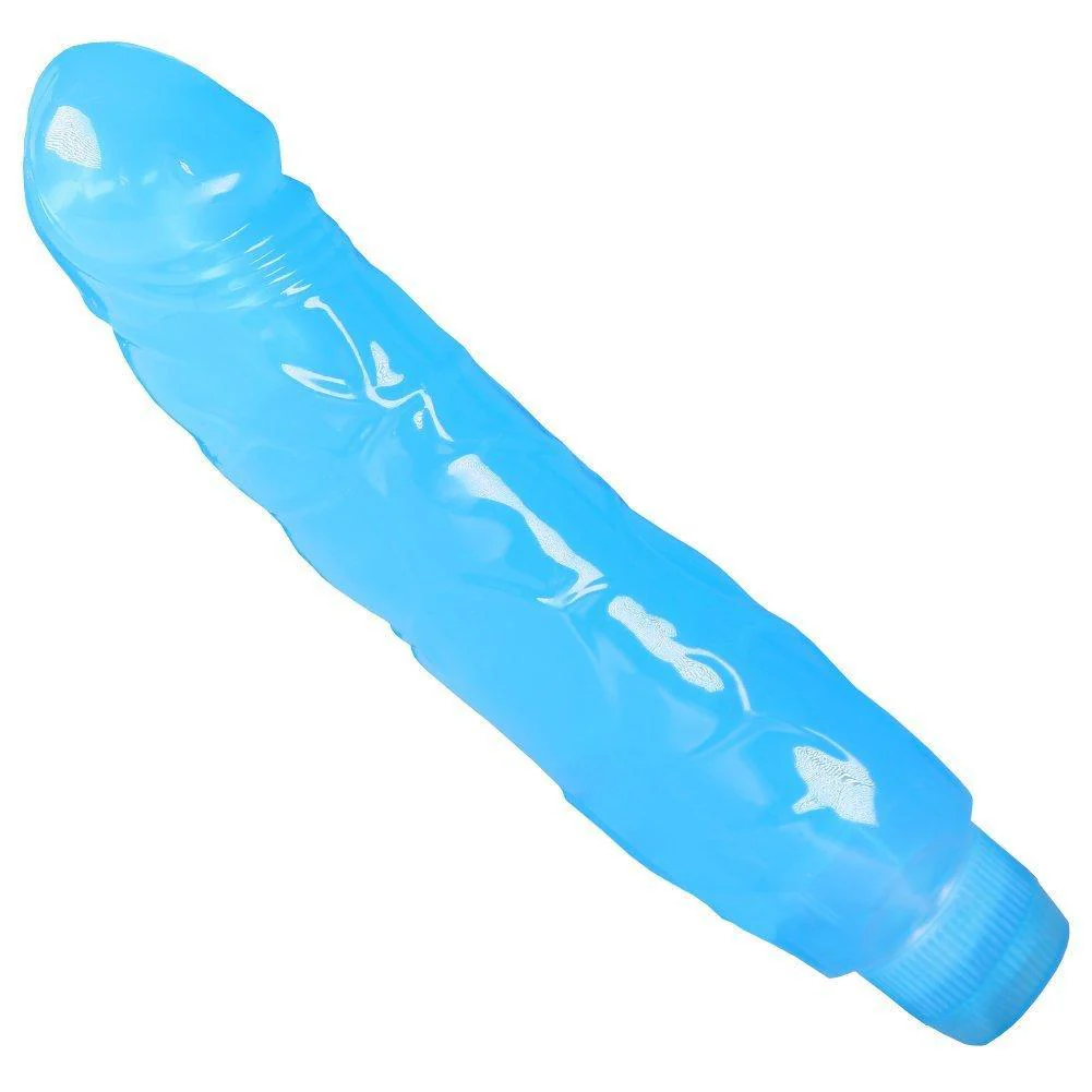 Blue Multi-Speed Realistic Vibrator - Image 3