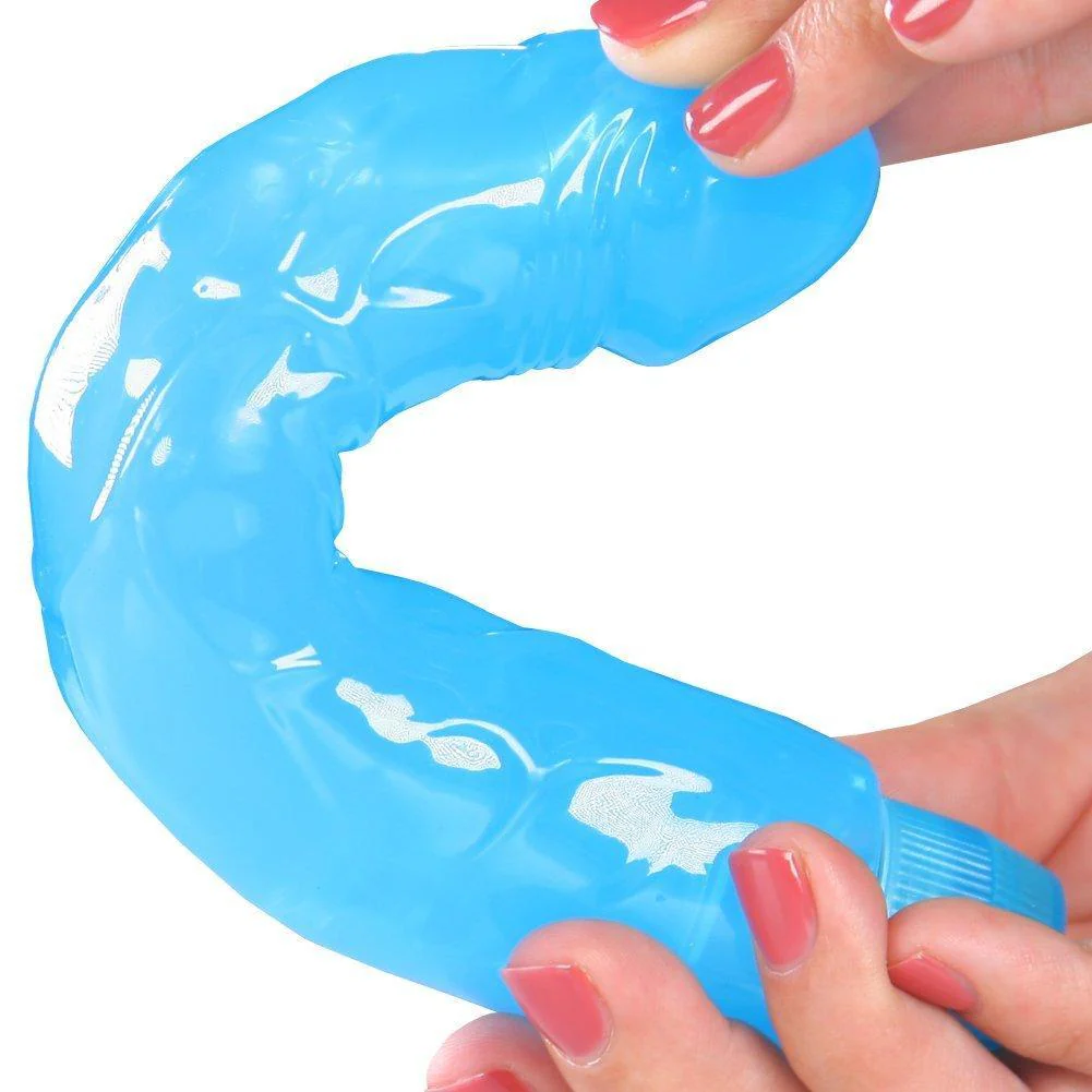 Blue Multi-Speed Realistic Vibrator - Image 7
