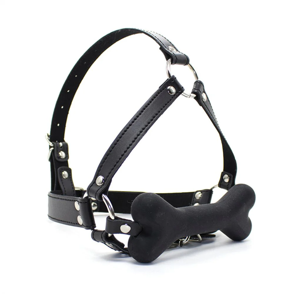 Bone Gag Head Harness - Available in 2 colors! - Image 3