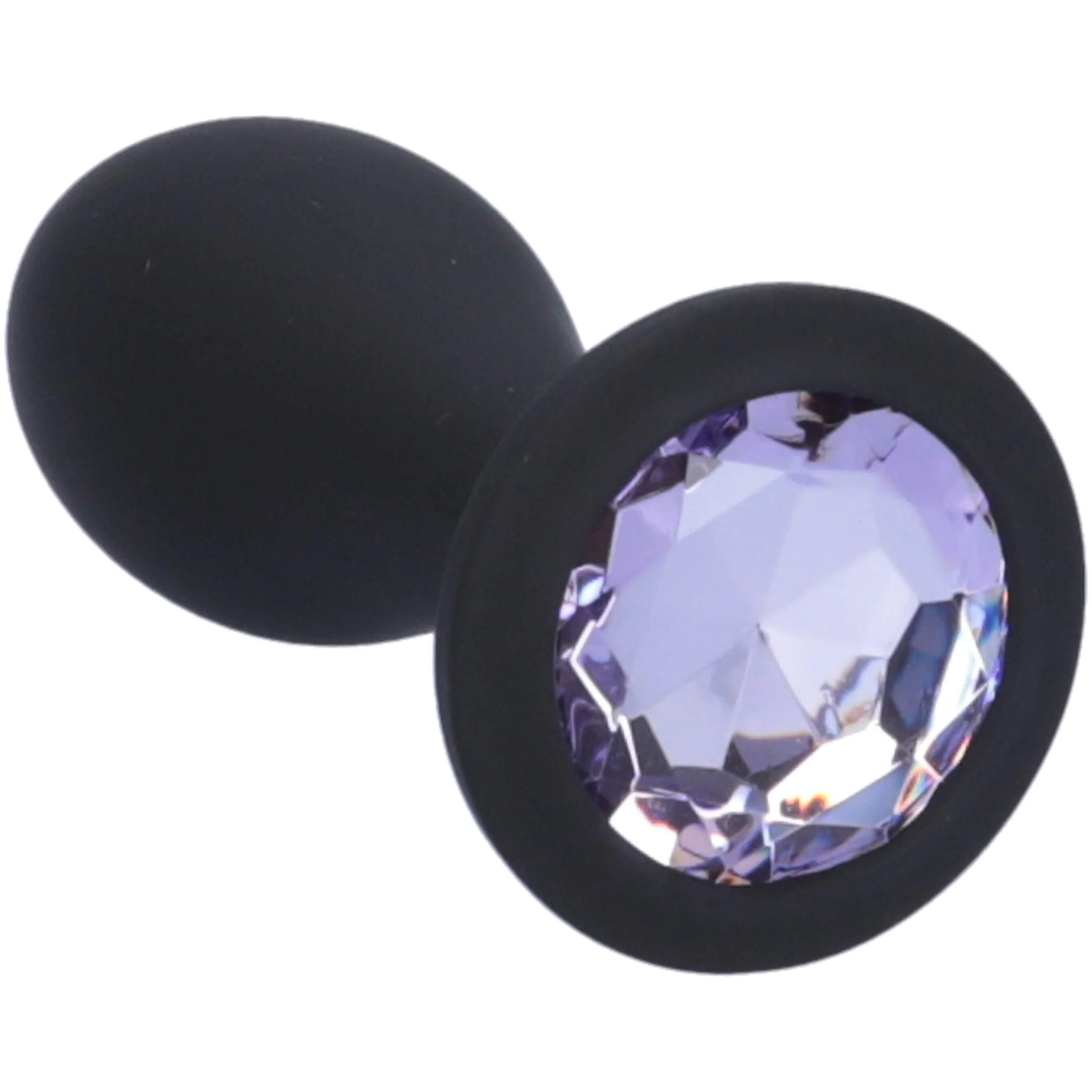 Bulbed Anal Plug with Jewel - Image 10