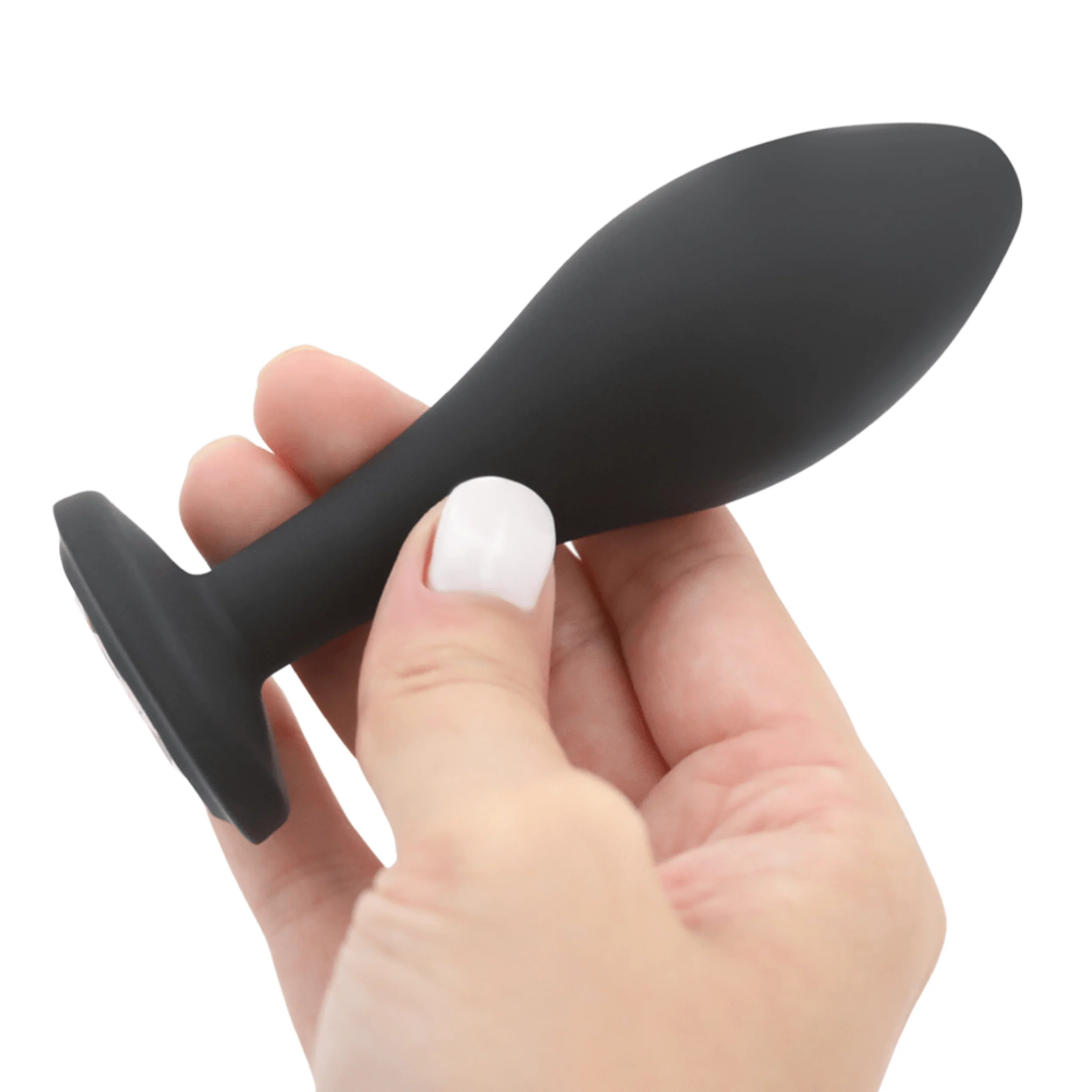 Bulbed Anal Plug with Jewel - Image 5