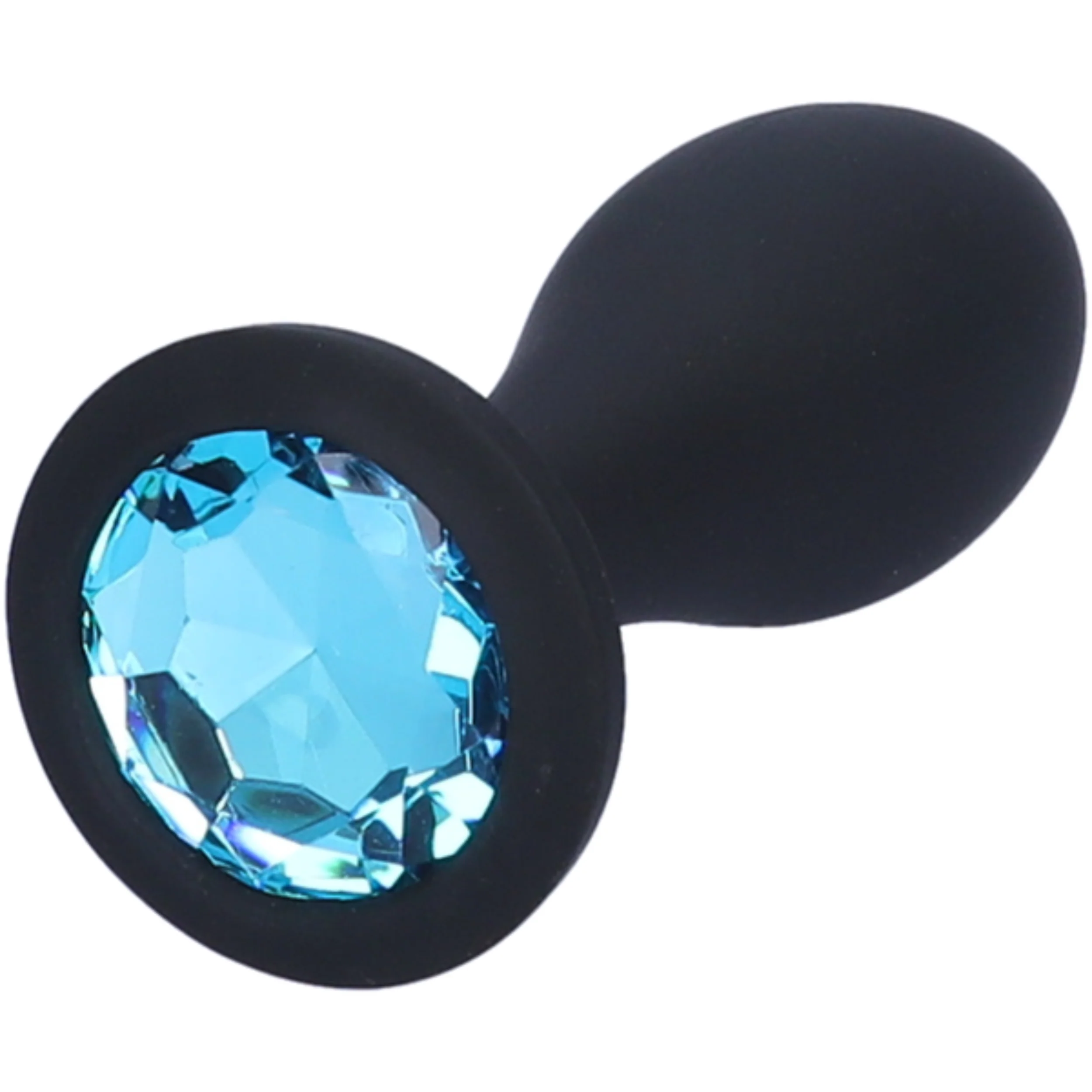 Bulbed Anal Plug with Jewel - Image 7