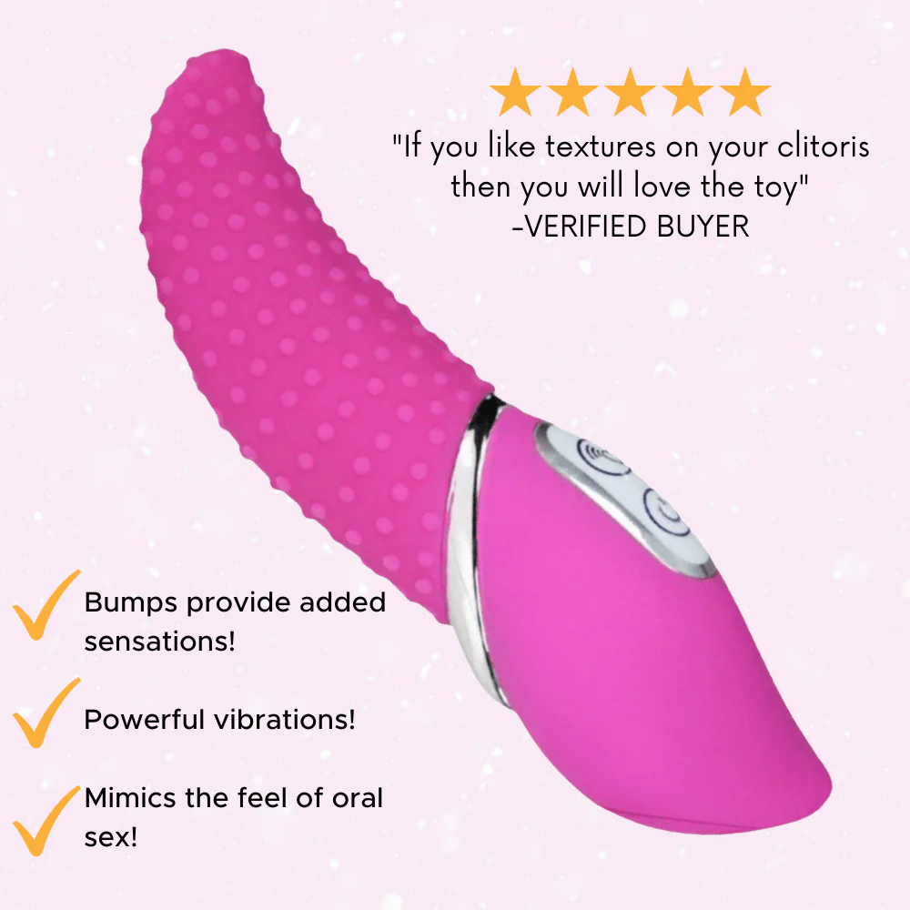 Bumpy Betty Tongue Vibe for Clitoral Stimulation - Image 3