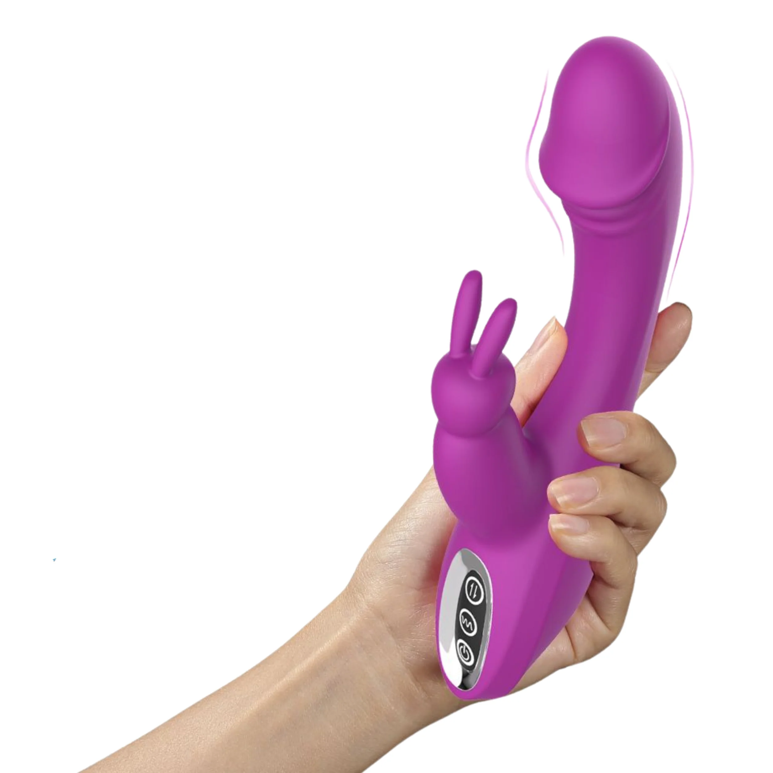 Bunny Boy Silicone Realistic Rabbit Vibrator - It's Waterproof! - Image 5
