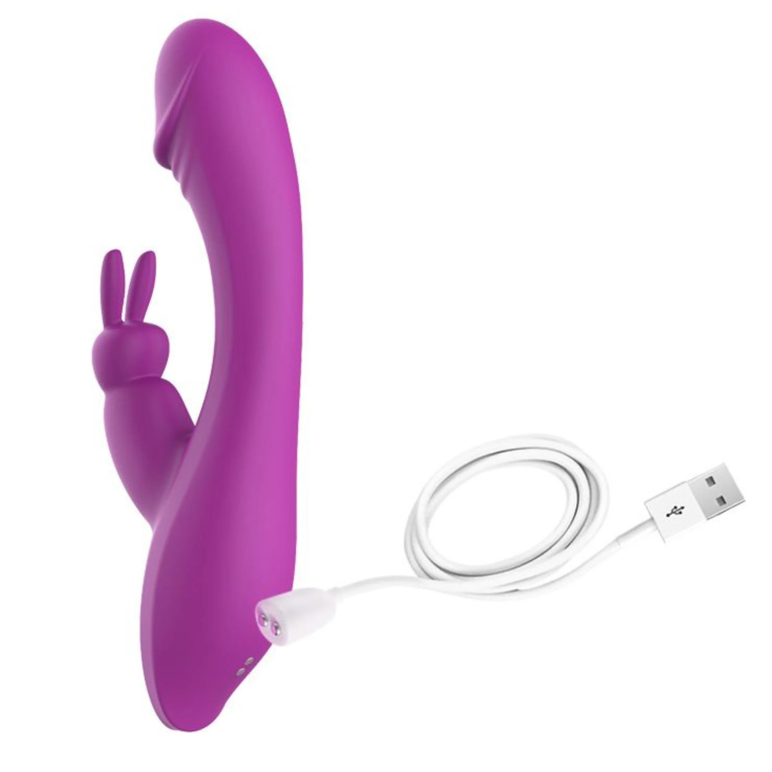 Bunny Boy Silicone Realistic Rabbit Vibrator - It's Waterproof! - Image 7