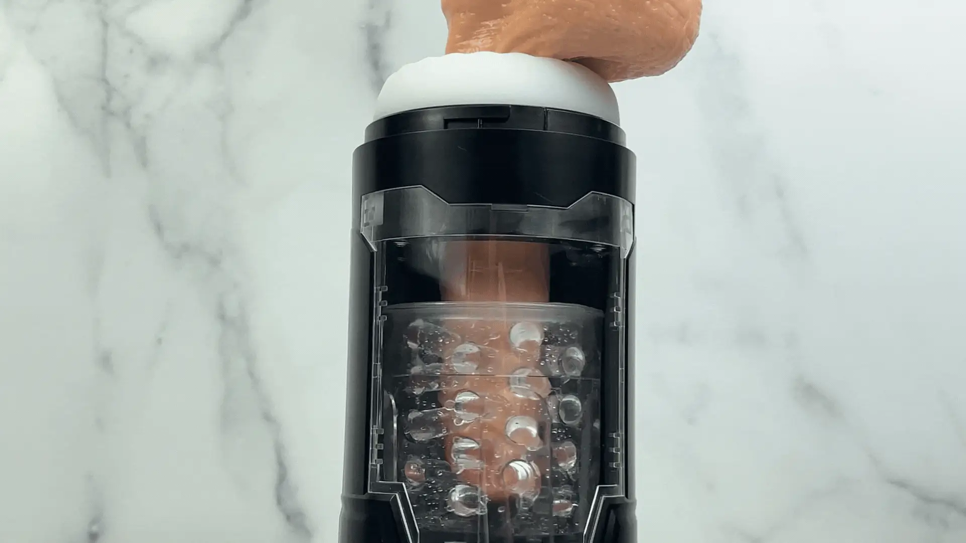 Buzzer Beater - Waterproof Thrusting and Rotating Male Masturbator - Image 10