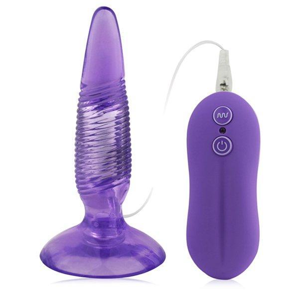 Cherry's Vibrating Twister Butt Plug - Image 3