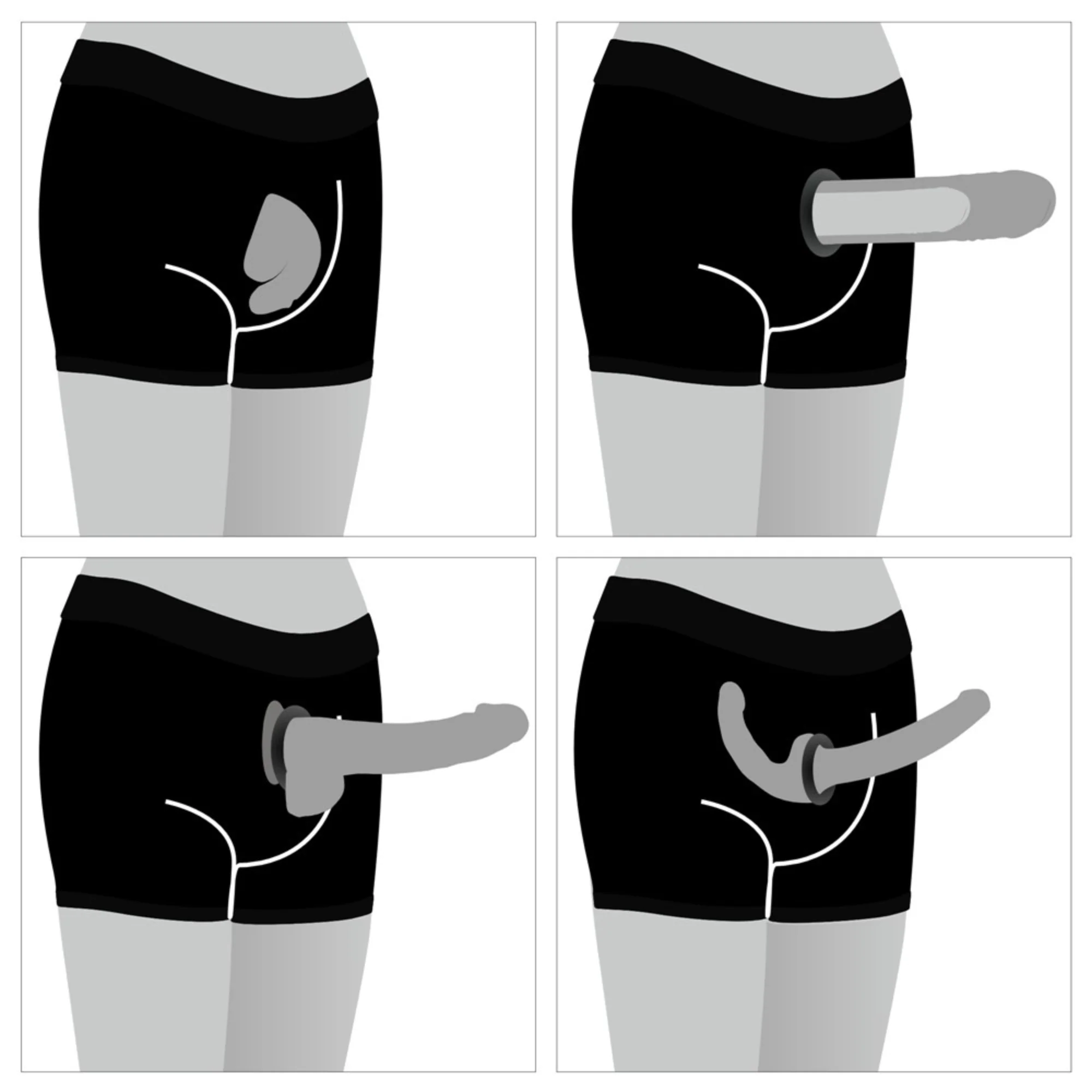 INGEN Chic Strap-On Shorts - Image 11