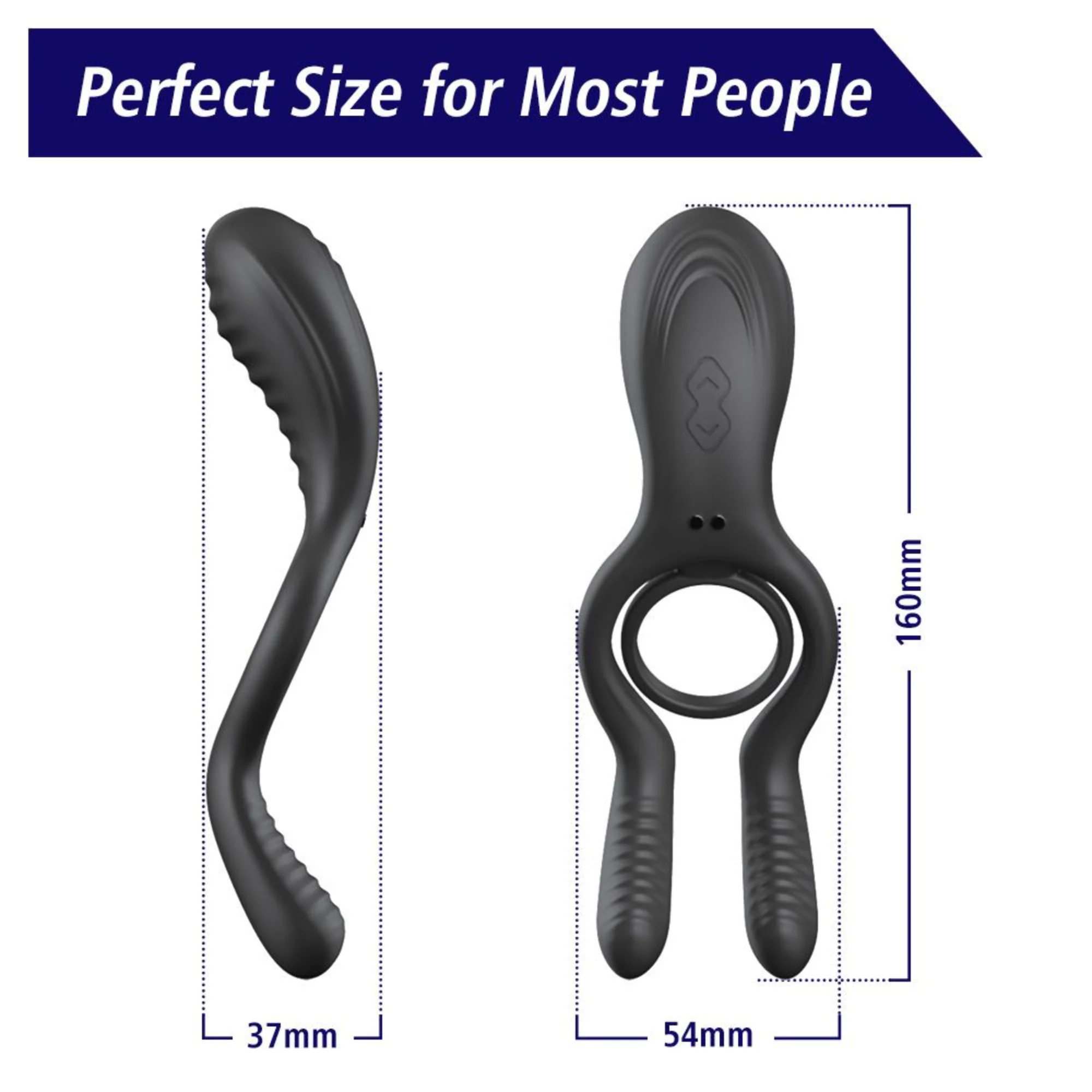 The Dual-Action Clit & Ball Vibrating Cock Ring - Image 7