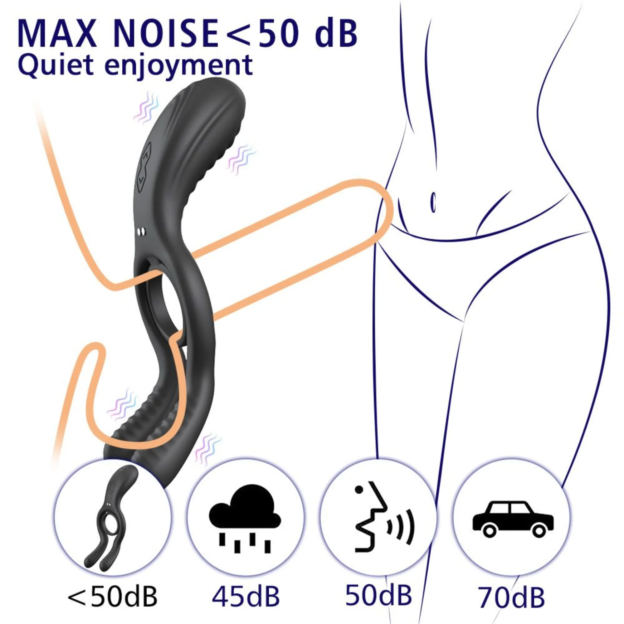 The Dual-Action Clit & Ball Vibrating Cock Ring - Image 9