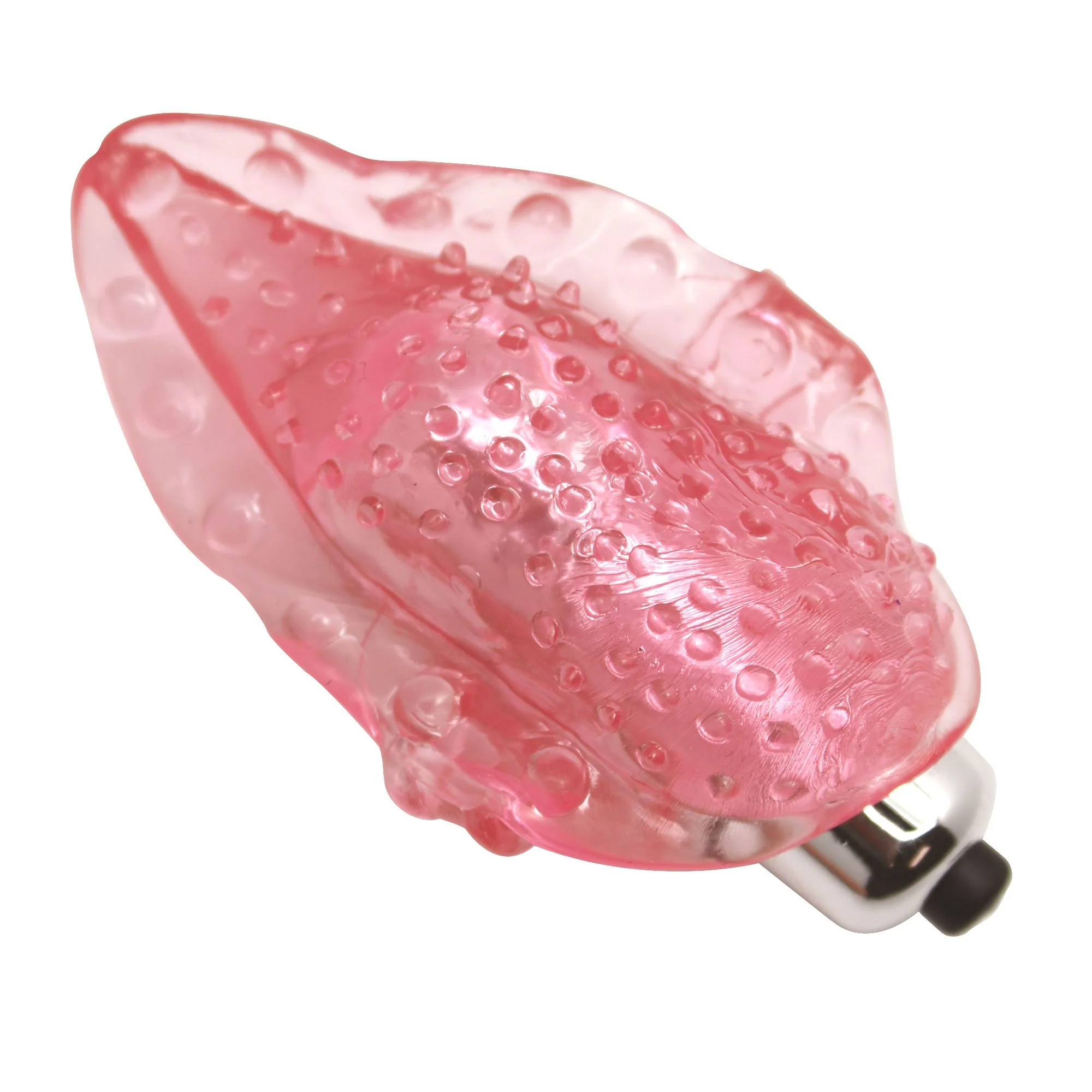 Vibrating Tongue Finger Sleeve with Clit Bullet - Image 7
