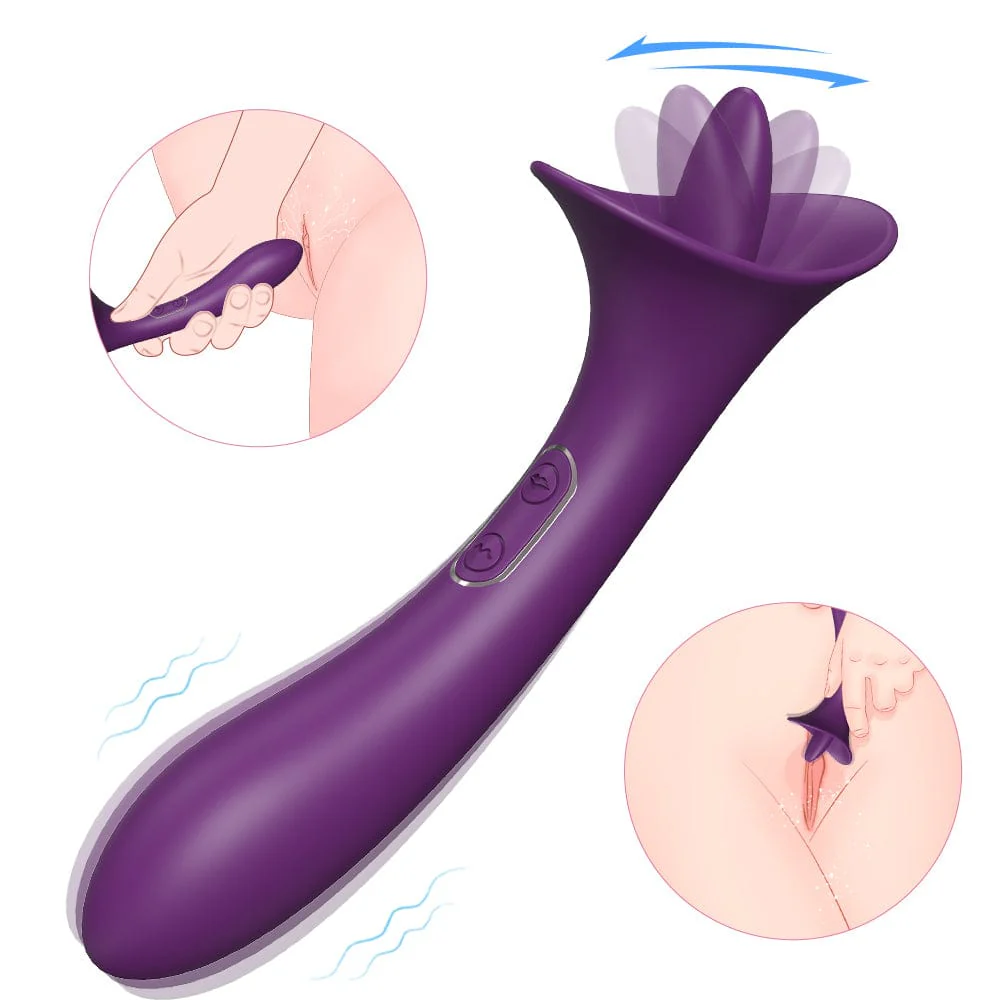 Dual Ended Flickering Tongue Vibrator - Image 14