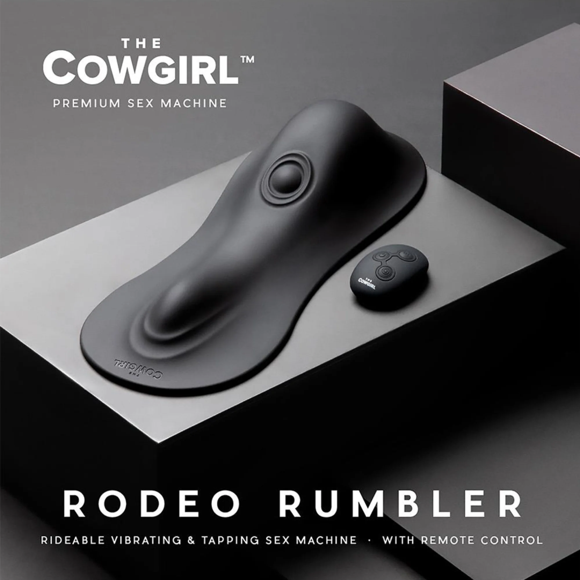 Cowgirl Rodeo Rumbler Grinding, Vibrating & Tapping Machine - Easy Hands-Free Clit 'O's!