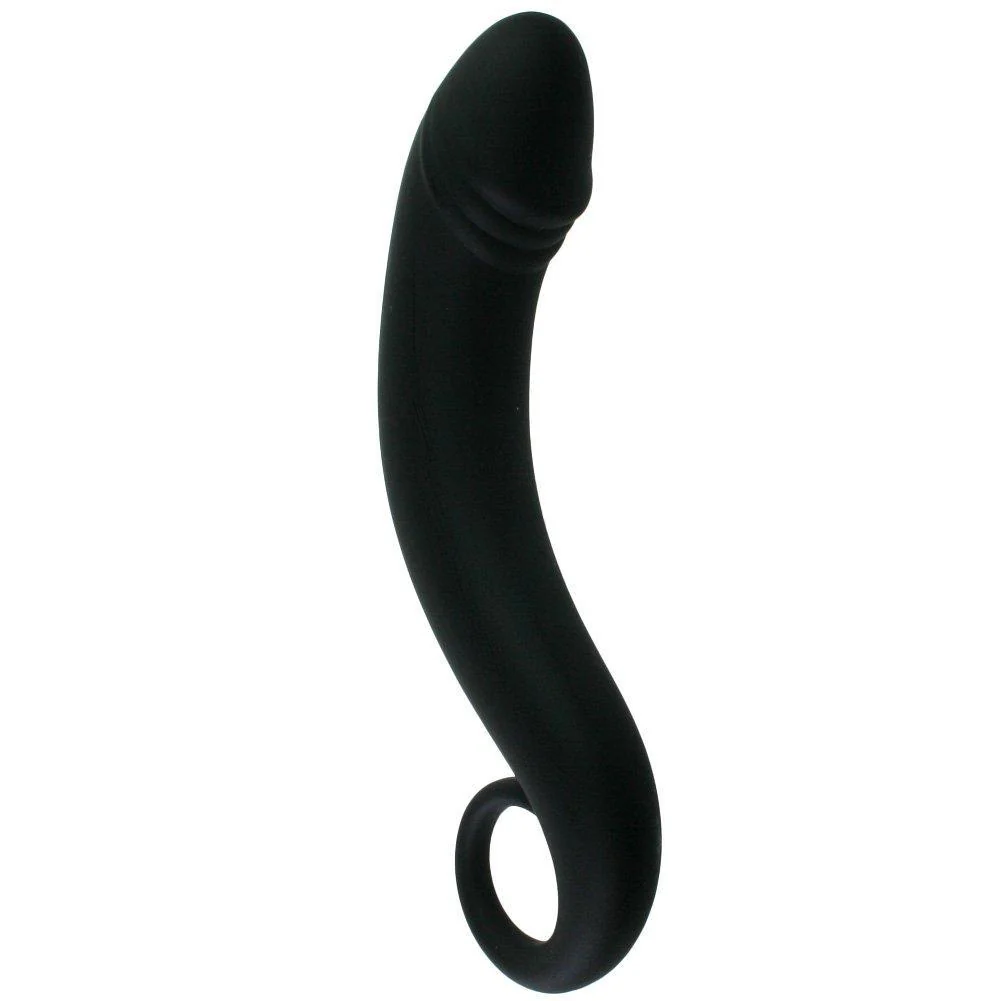 Curved Silicone Prostate Massager - Very Flexible - Image 2