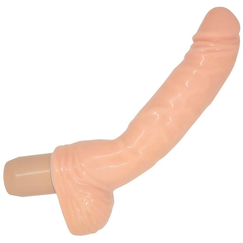 Curved Stud Bendable Vibrating Dildo - Image 3