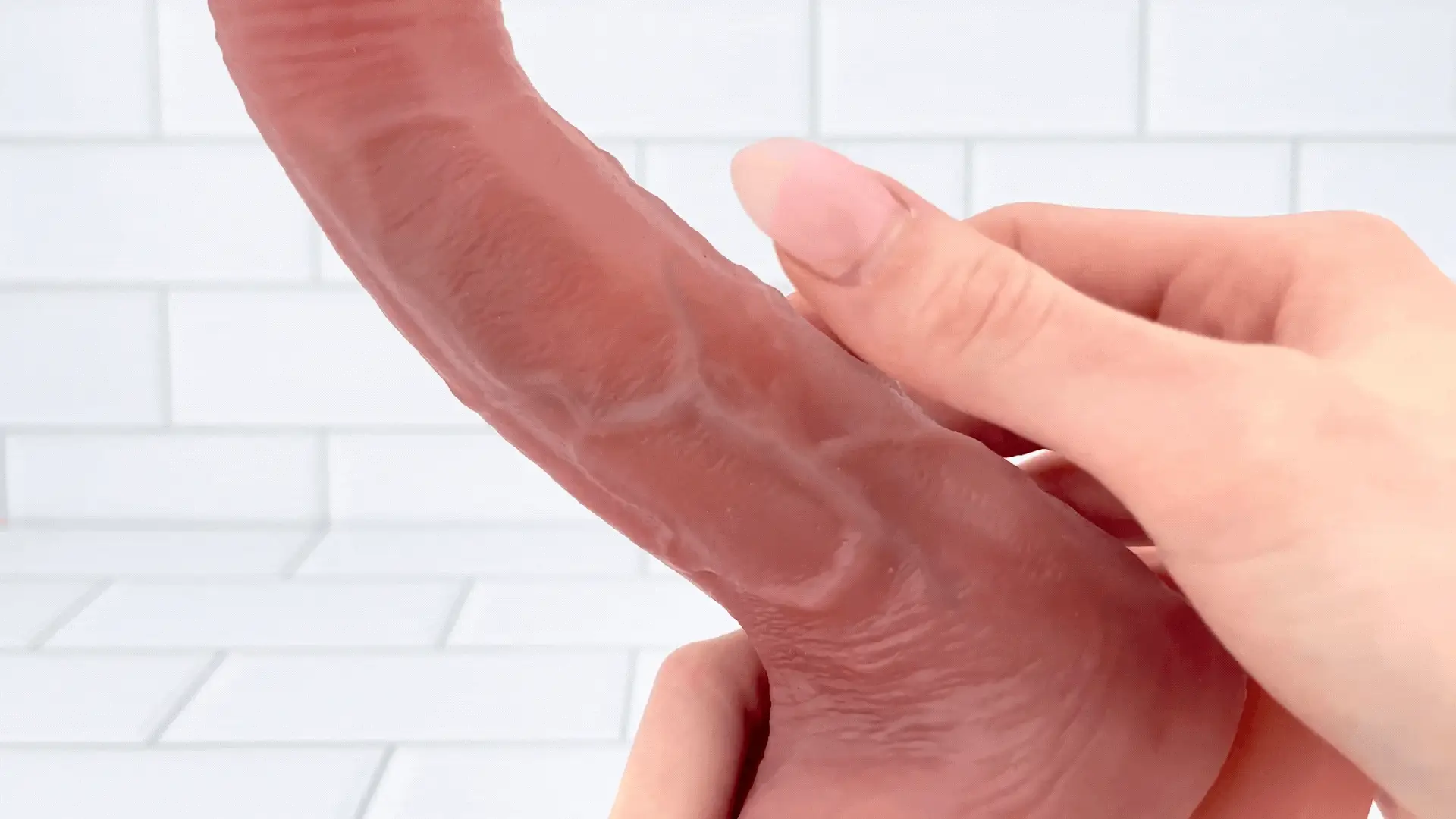 The Hot Shot Heated Thrusting & Vibrating Dildo - Curved to Stimulate Your G-Spot with Every Thrust! - Image 10