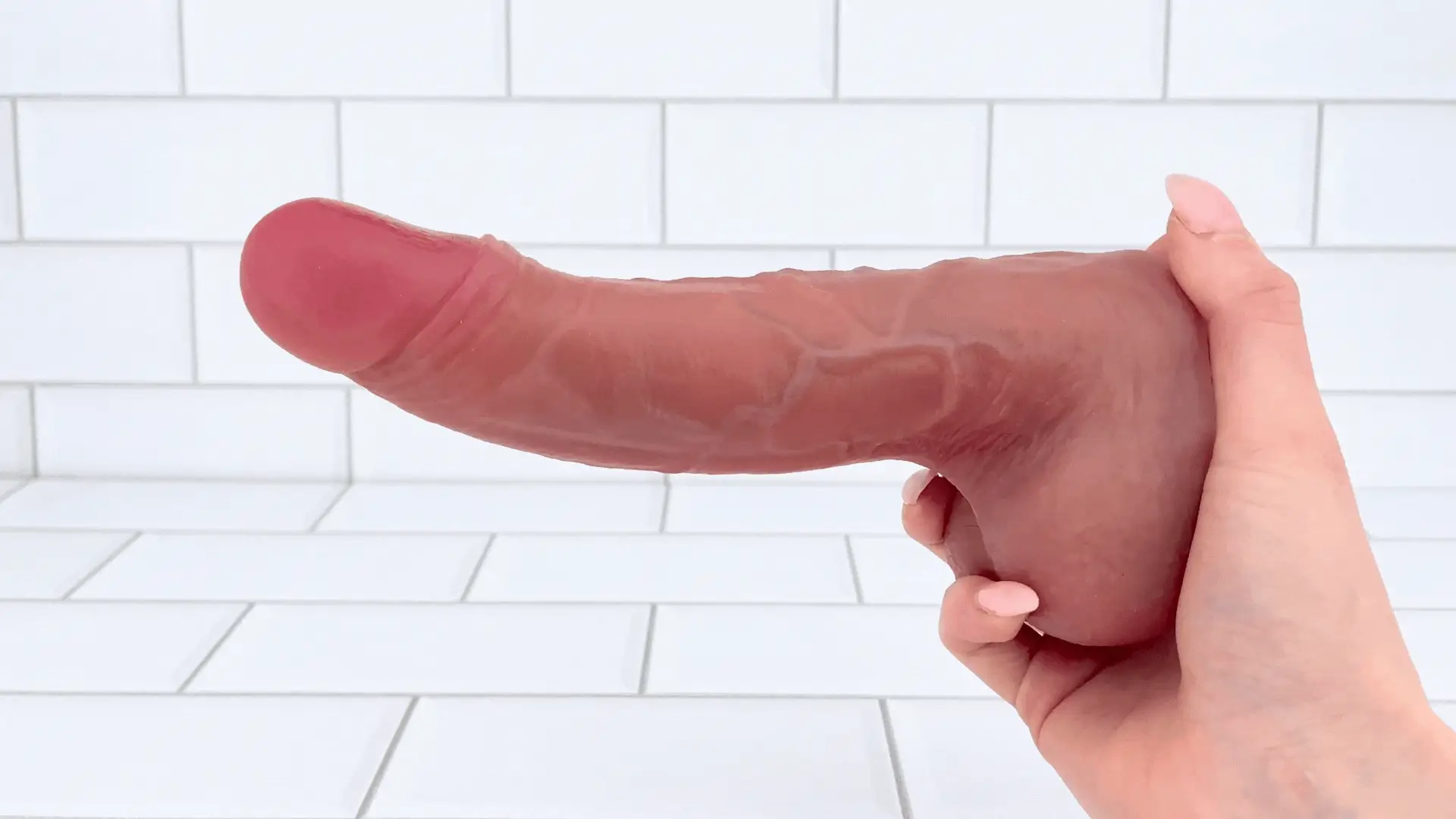 The Hot Shot Heated Thrusting & Vibrating Dildo - Curved to Stimulate Your G-Spot with Every Thrust! - Image 4