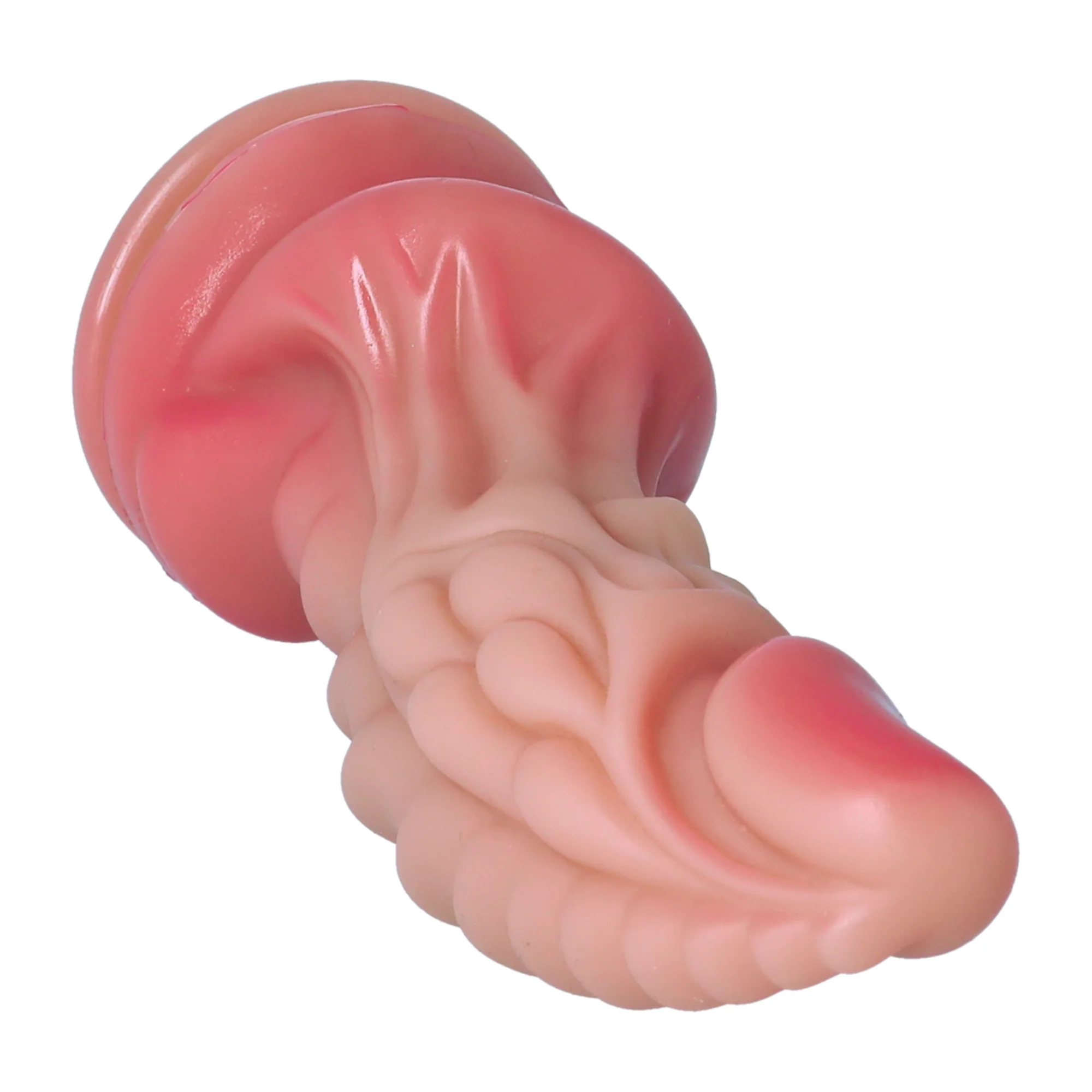 Ultra-Textured Suction Cup Dildo - Feel Every Bump & Ridge with Every Thrust - Image 6