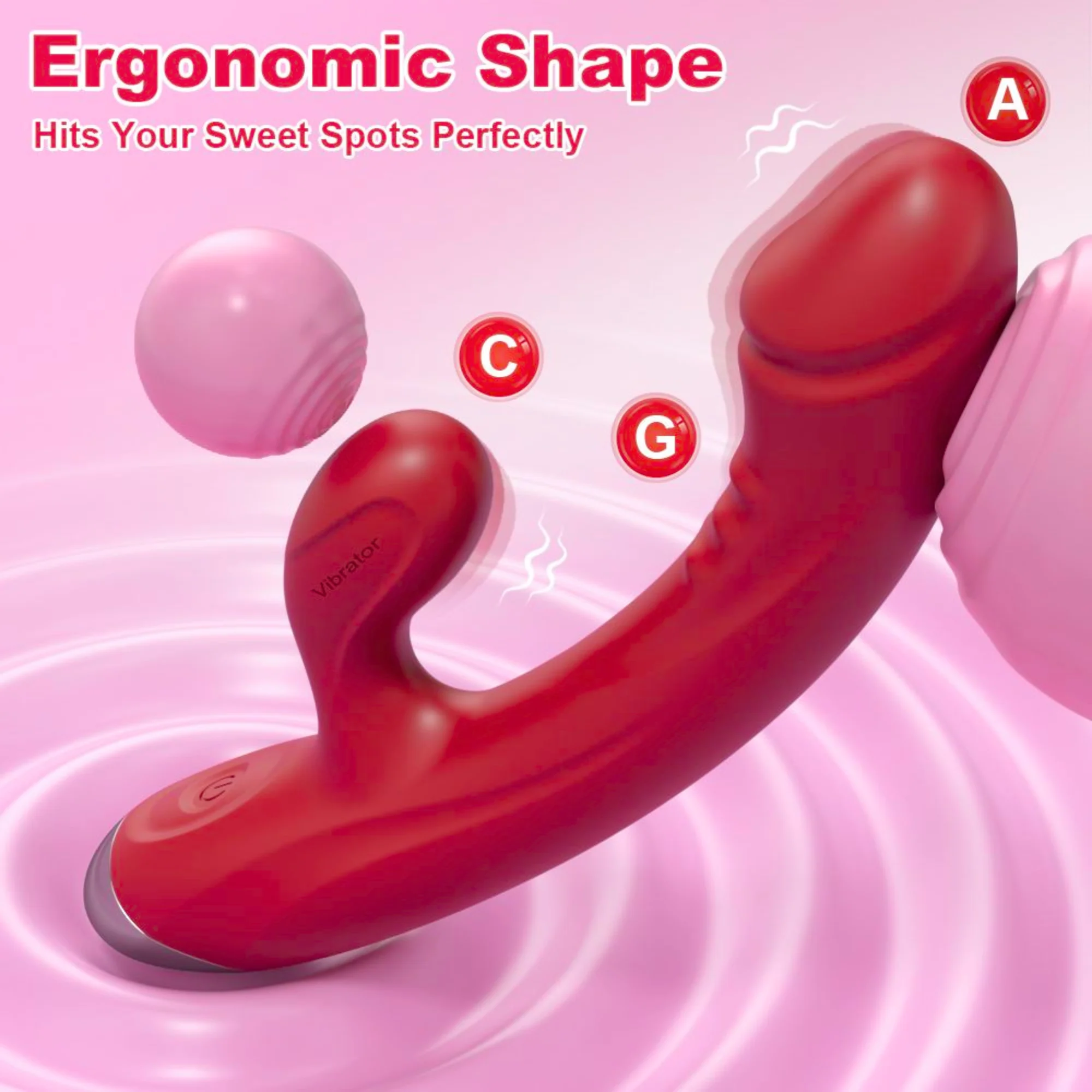 The Hop To It Rabbit Vibrator - Raised Bumps Massage Your G-Spot With Every Thrust! - Image 10