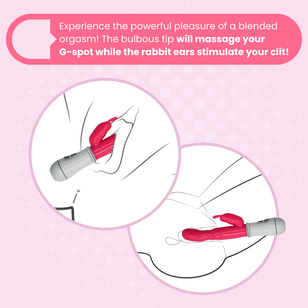 Dual-Action Power Rabbit Vibrator - Image 3