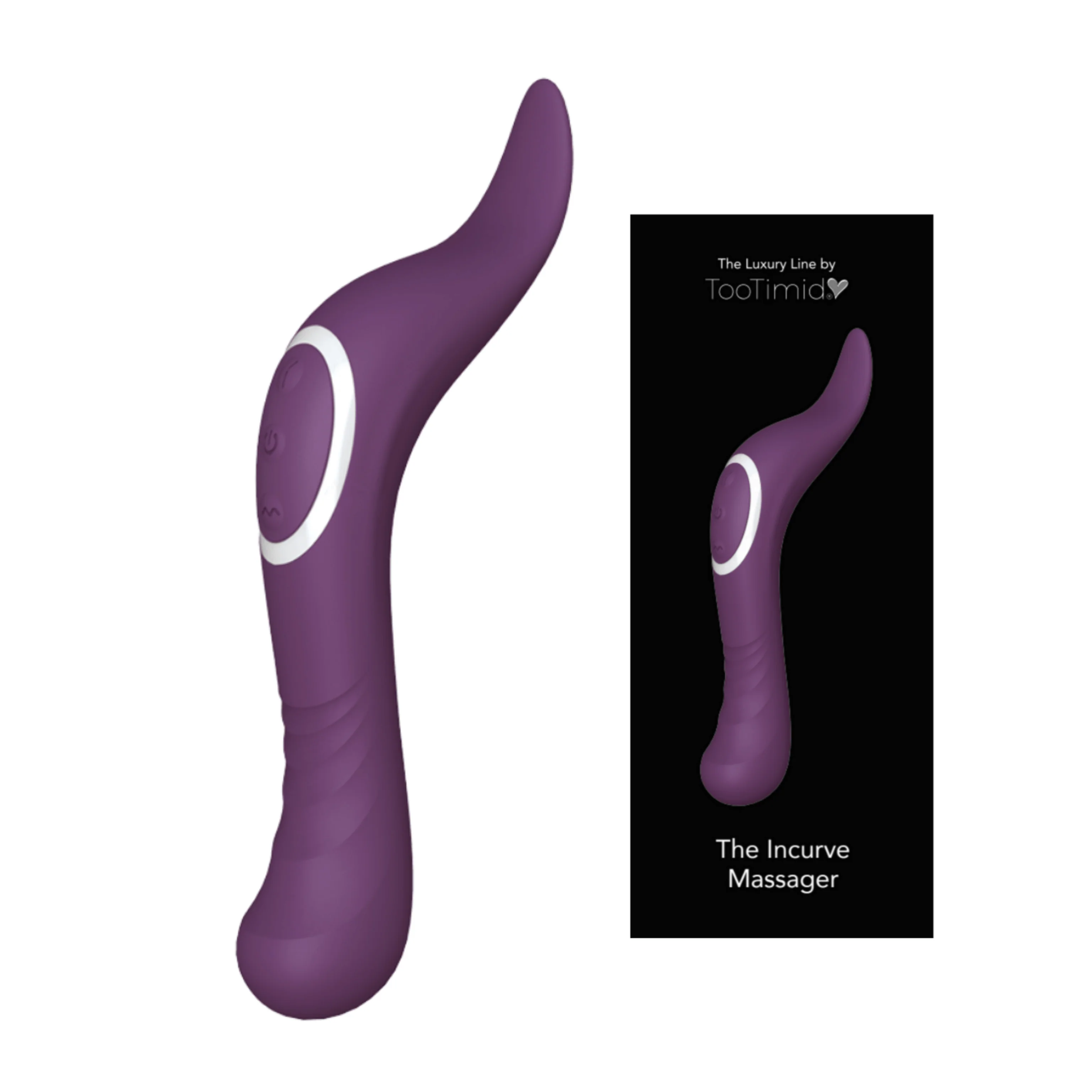 The Incurve Flickering Tongue Rechargeable Dual-Ended Massager - Image 10