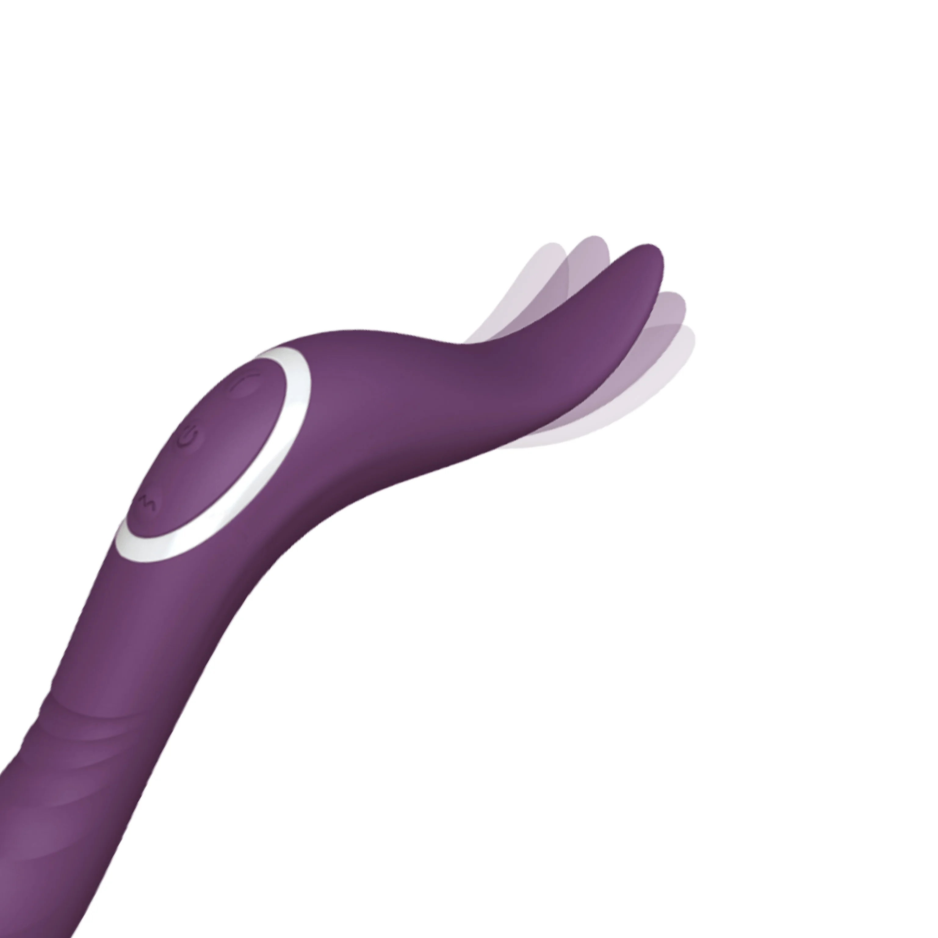 The Incurve Flickering Tongue Rechargeable Dual-Ended Massager - Image 2