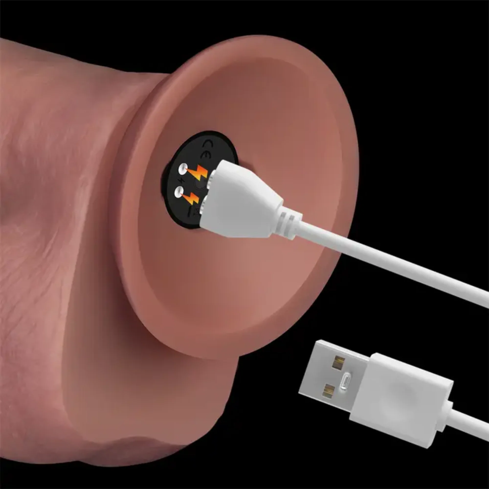 12" Vibrating Dual Density Power Cock - Experience Unmatched Realism! - Image 8